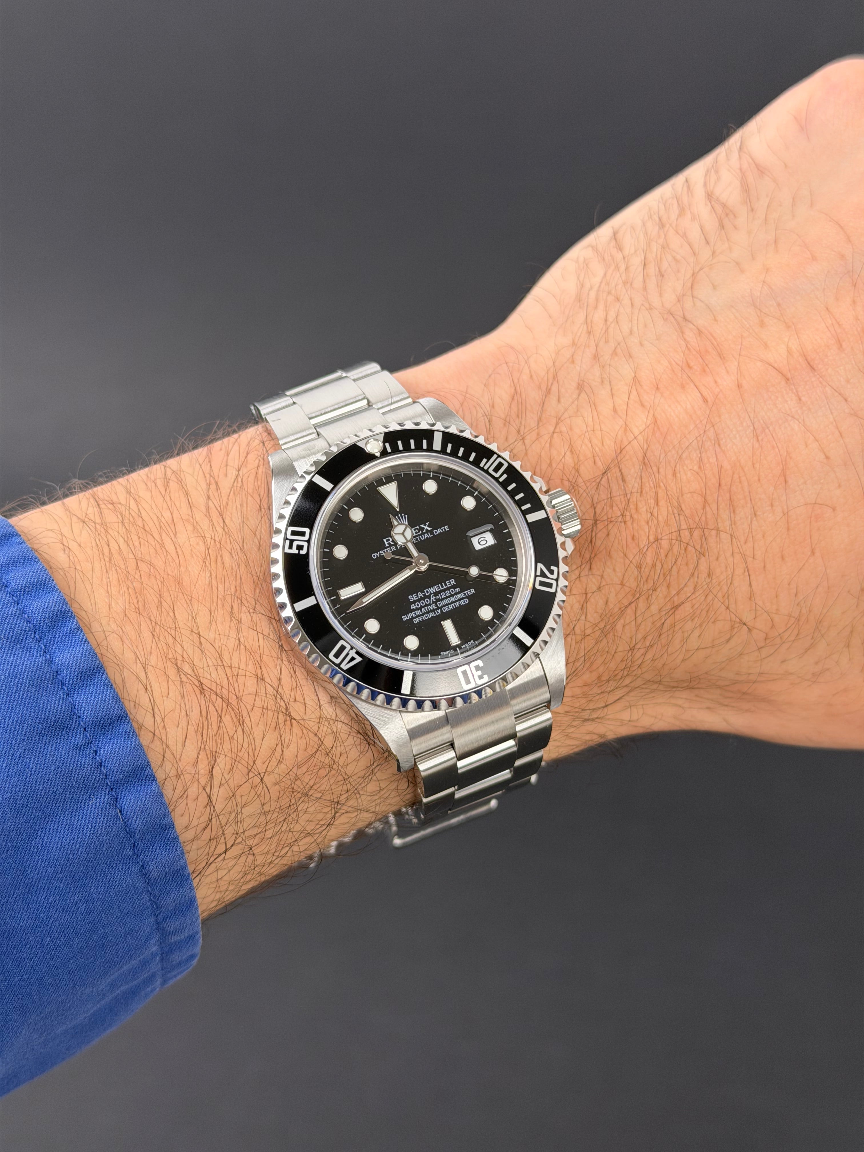 Rolex Sea-Dweller 4000 16600 / 2008 / FULL SET / WIE NEU