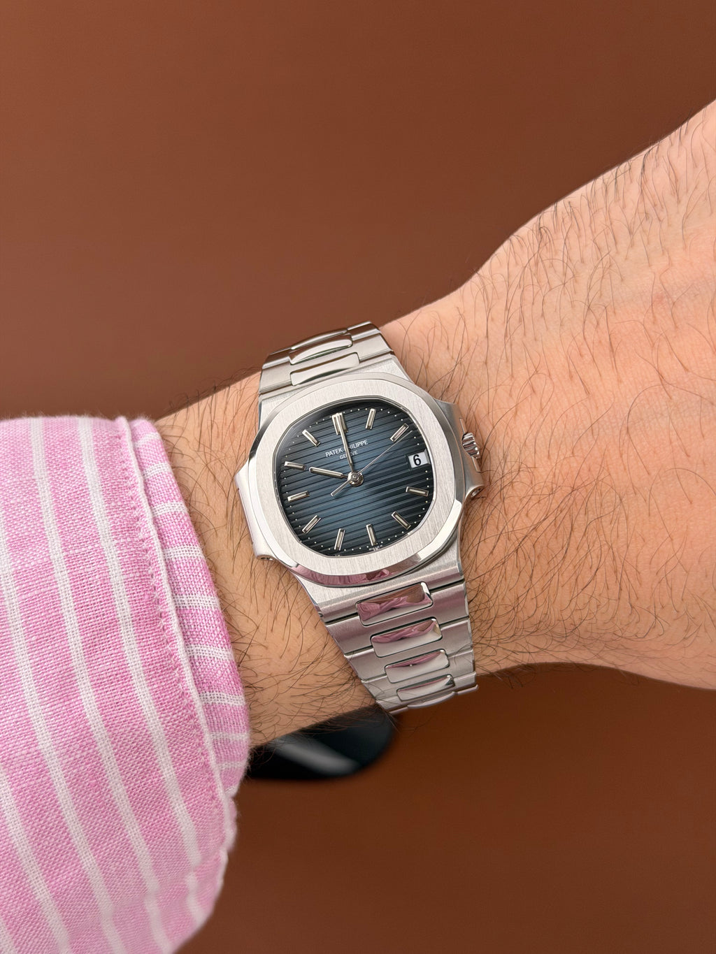 Patek Philippe Nautilus 3800/1 / 2005 / ARCHIV PAPER / WIE NEU / COLLECTORS SET
