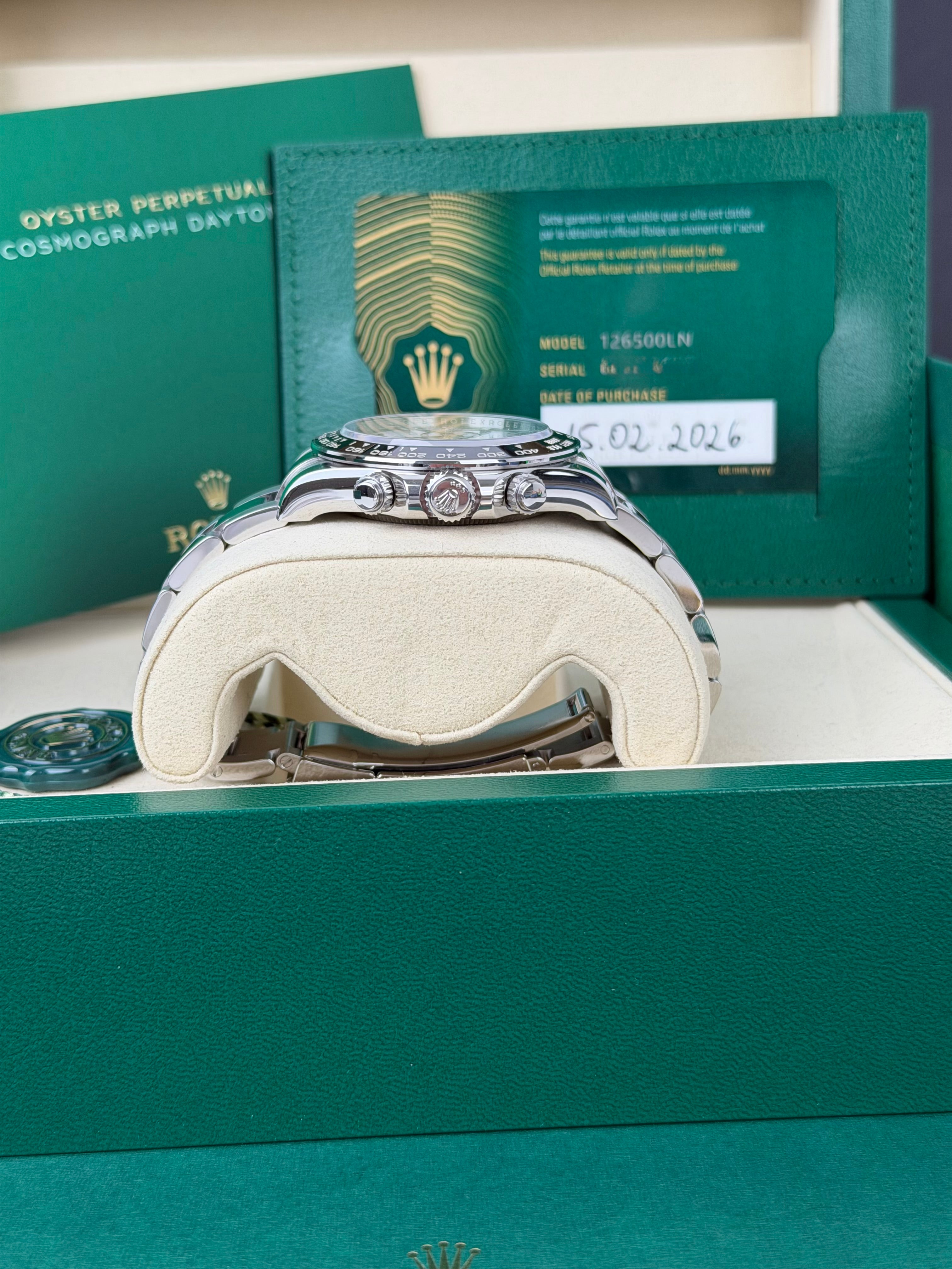 Rolex Daytona Panda 126500LN / 2026 / FULL SET / NEU