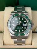 Rolex Submariner Date HULK 116610LV / 2018 / FULL SET / NEU / STICKERED / RECHNUNG