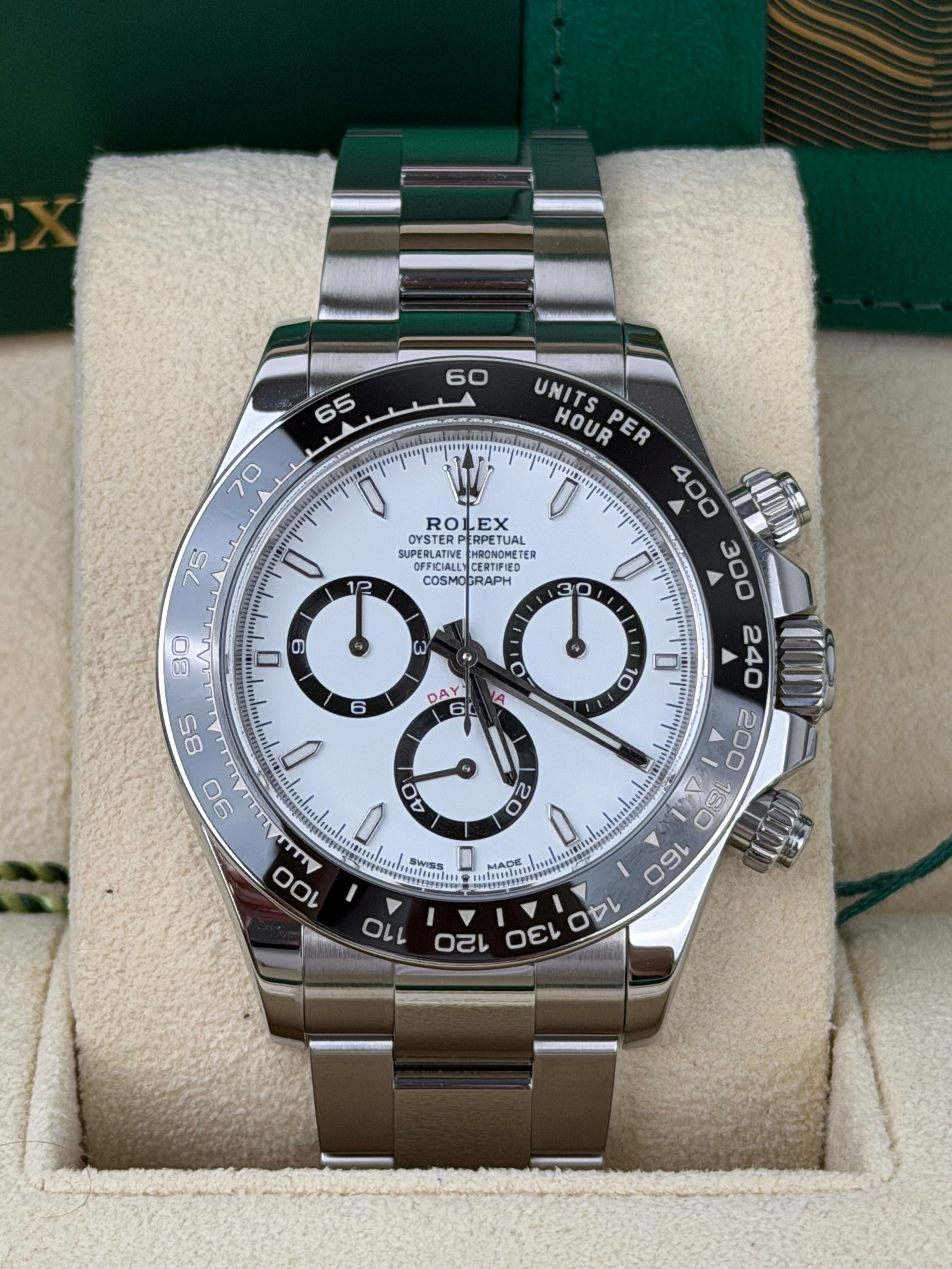 Rolex Daytona 126500LN Panda / 2024 / FULL SET / WIE NEU / ERSTKAUFRECHNUNG