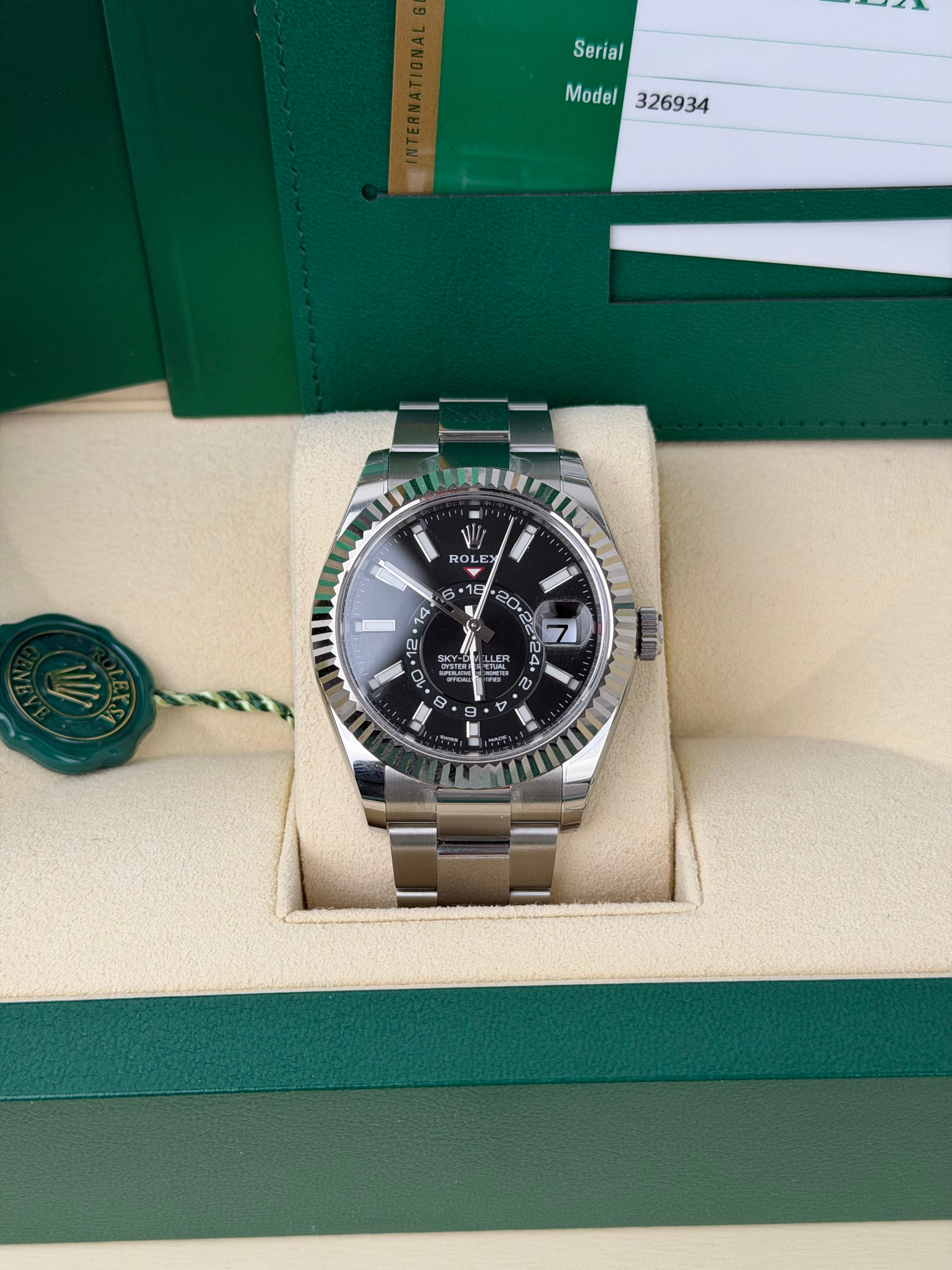 Rolex Sky-Dweller II 326934 / 2020 / FULL SET / NEU / STICKERED