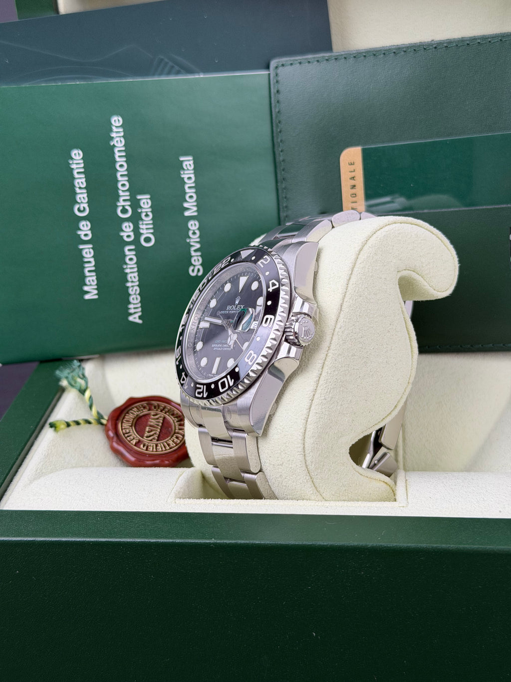 Rolex GMT-Master II 116710LN / 2011 / FULL SET / NEU / STICKERED