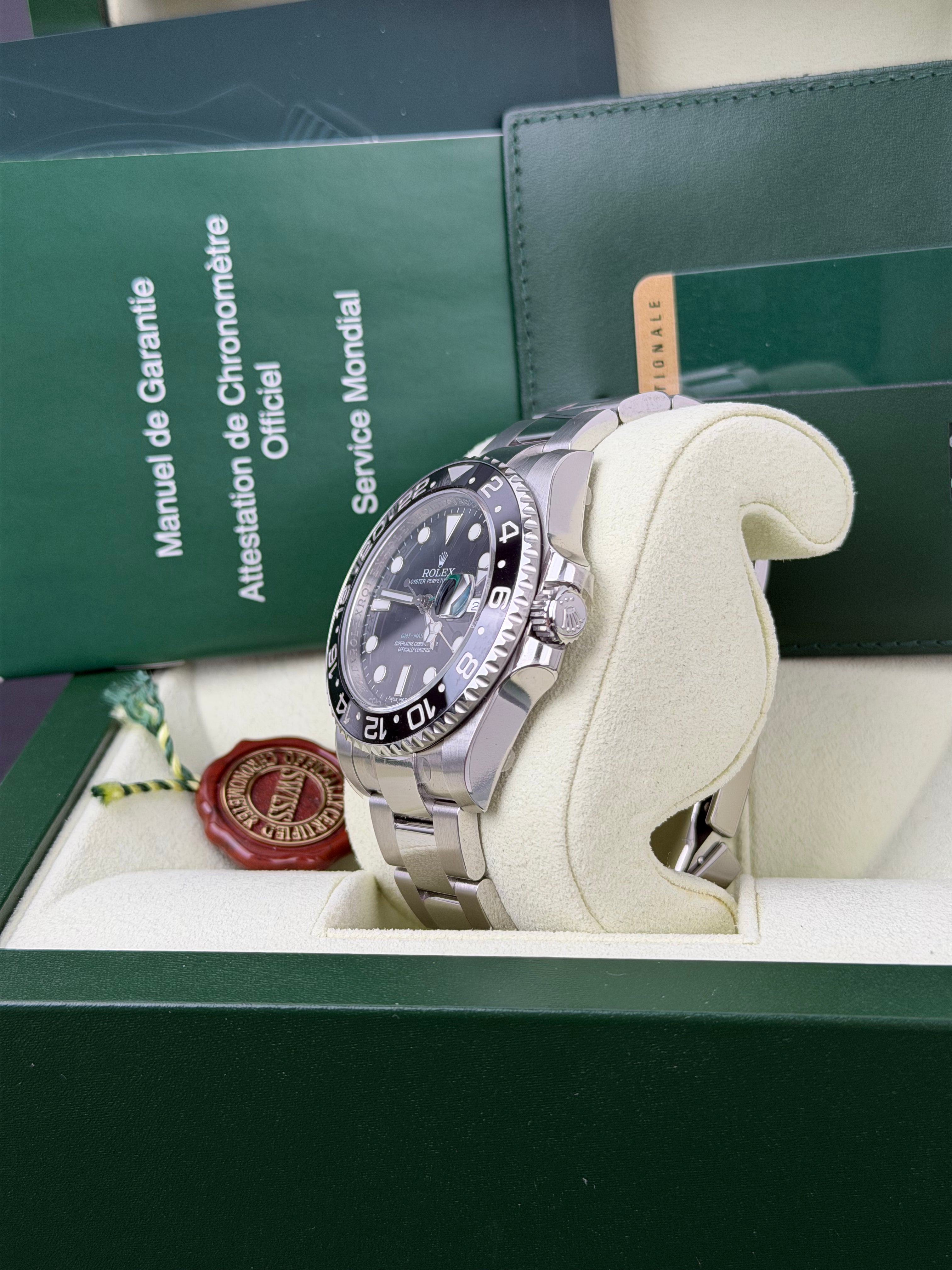 Rolex GMT-Master II 116710LN / 2011 / FULL SET / NEU / STICKERED