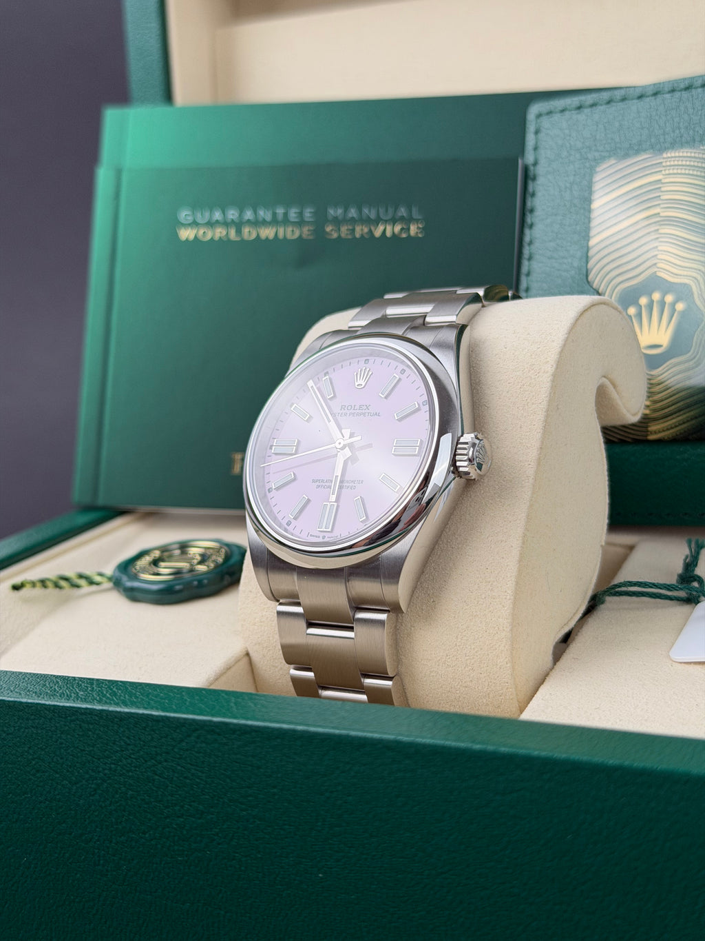 Rolex Oyster Perpetual 41 Candy Pink 134300 / 2026 / FULL SET / NEU / ERSTKAUFRECHNUNG