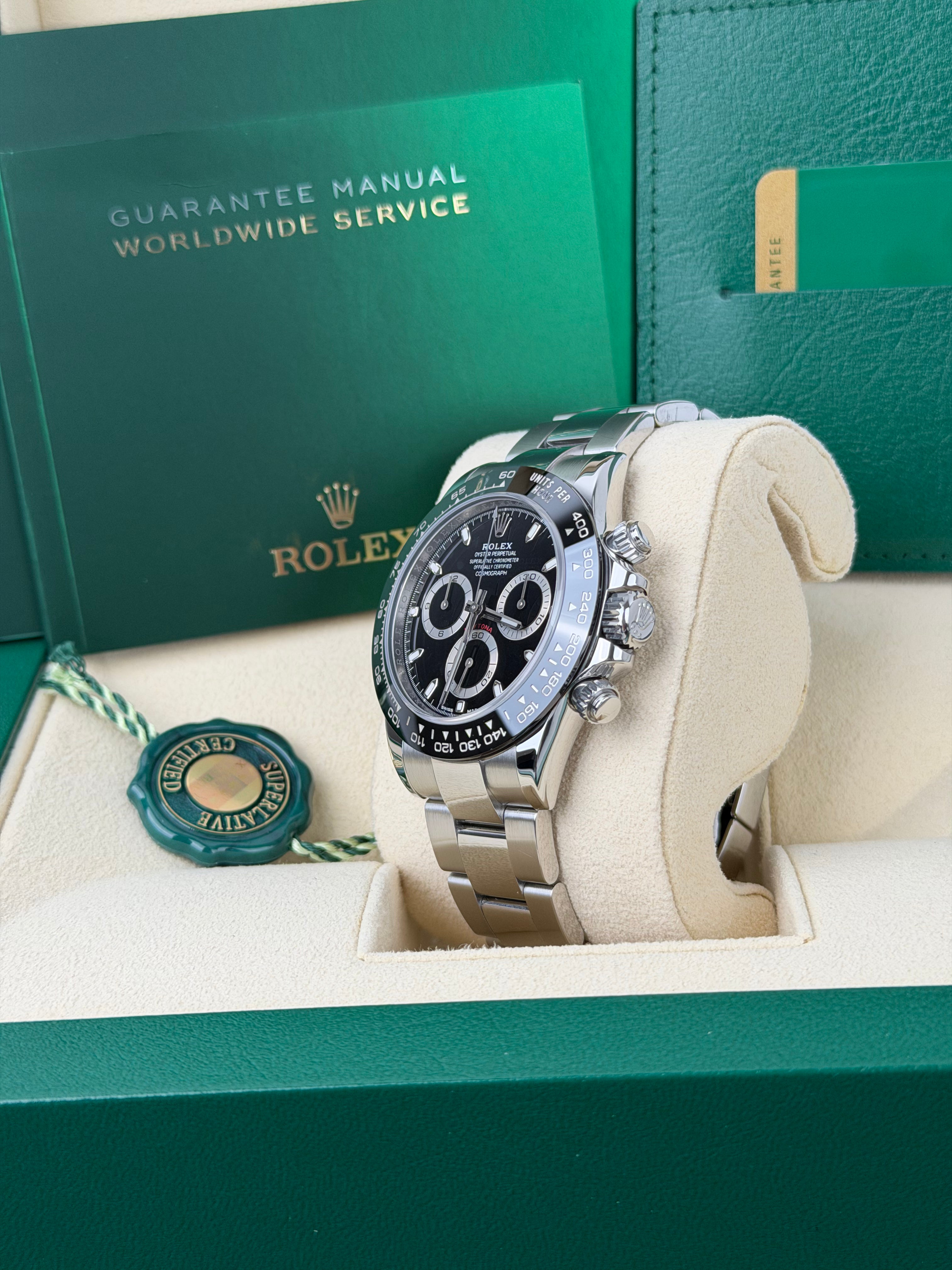 Rolex Daytona 116500LN / 2019 / FULL SET / WIE NEU