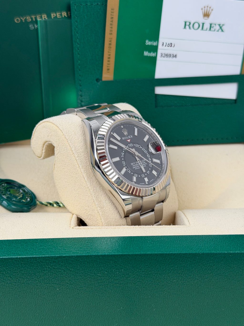 Rolex Sky-Dweller II 326934 / 2020 / FULL SET / NEU / STICKERED