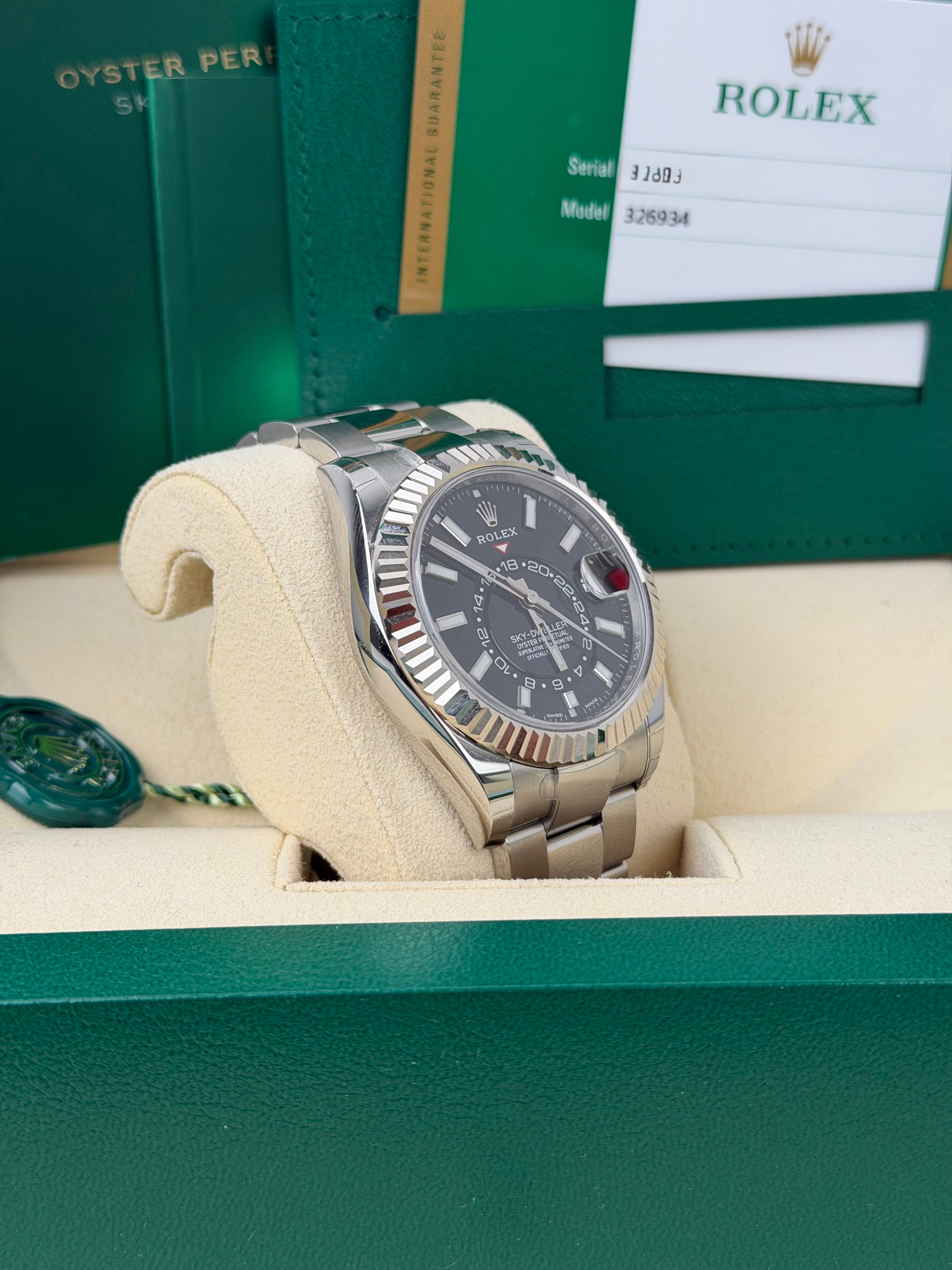 Rolex Sky-Dweller II 326934 / 2020 / FULL SET / NEU / STICKERED