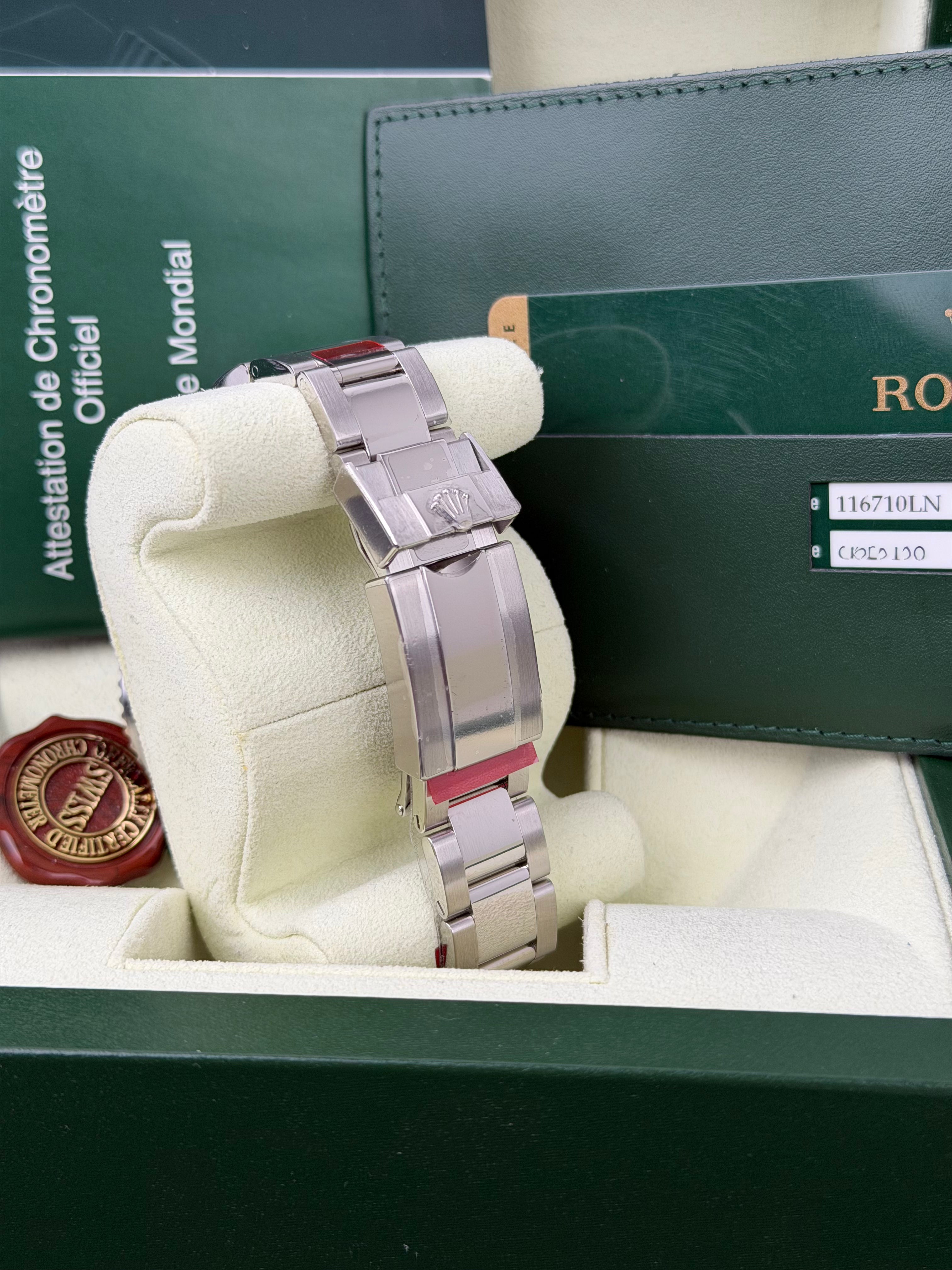 Rolex GMT-Master II 116710LN / 2011 / FULL SET / NEU / STICKERED