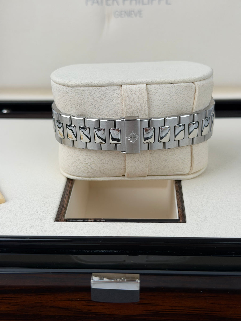 Patek Philippe Nautilus 3800/1 / 2005 / ARCHIV PAPER / WIE NEU / COLLECTORS SET
