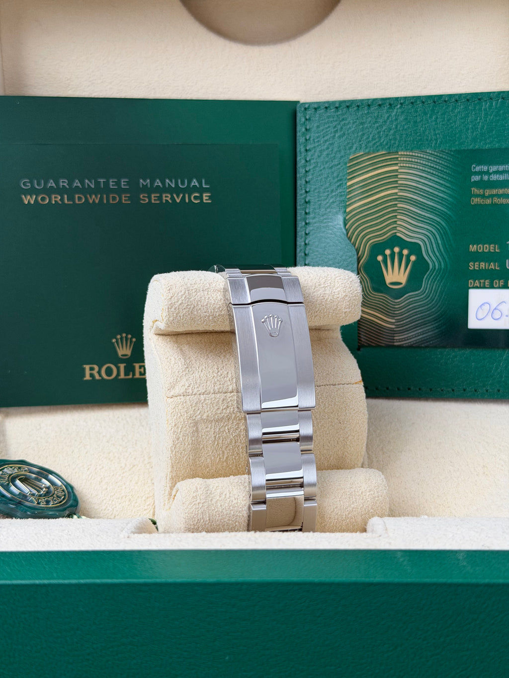 Rolex Datejust 36 Blue Motif 126200 / 2023 / FULL SET / WIE NEU