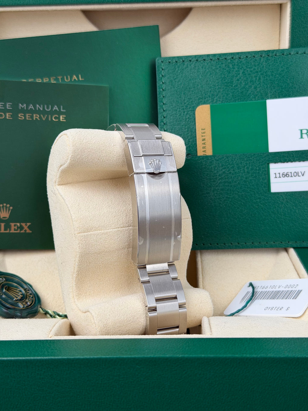 Rolex Submariner Date HULK 116610LV / 2018 / FULL SET / NEU / STICKERED / RECHNUNG