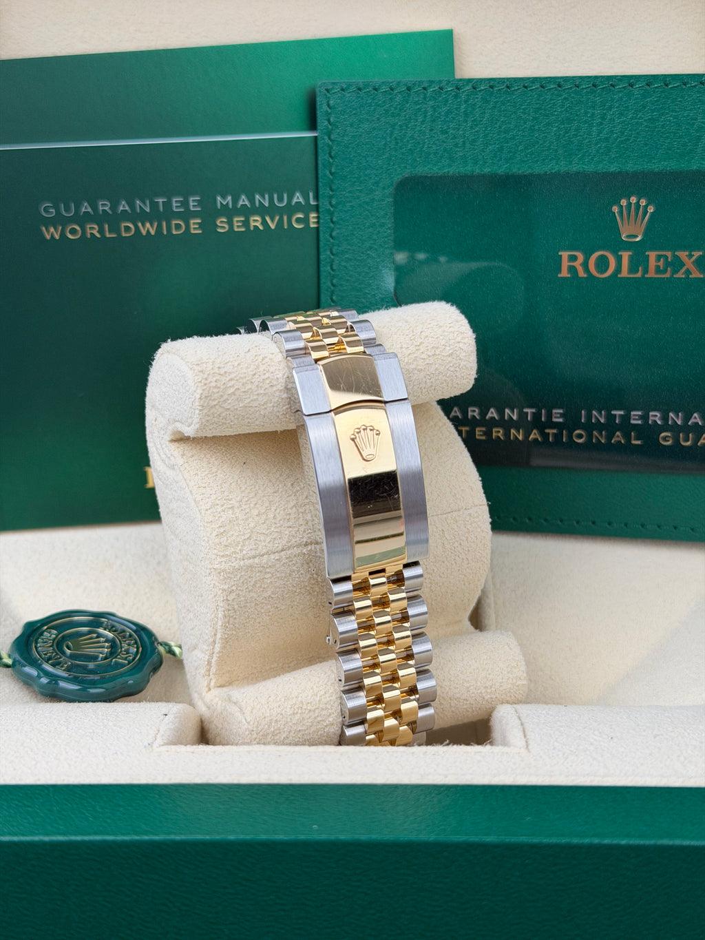 Rolex Datejust 36 Factory Palm Dial / 126283RBR / 2023 / FULL SET / UNPOLIERT