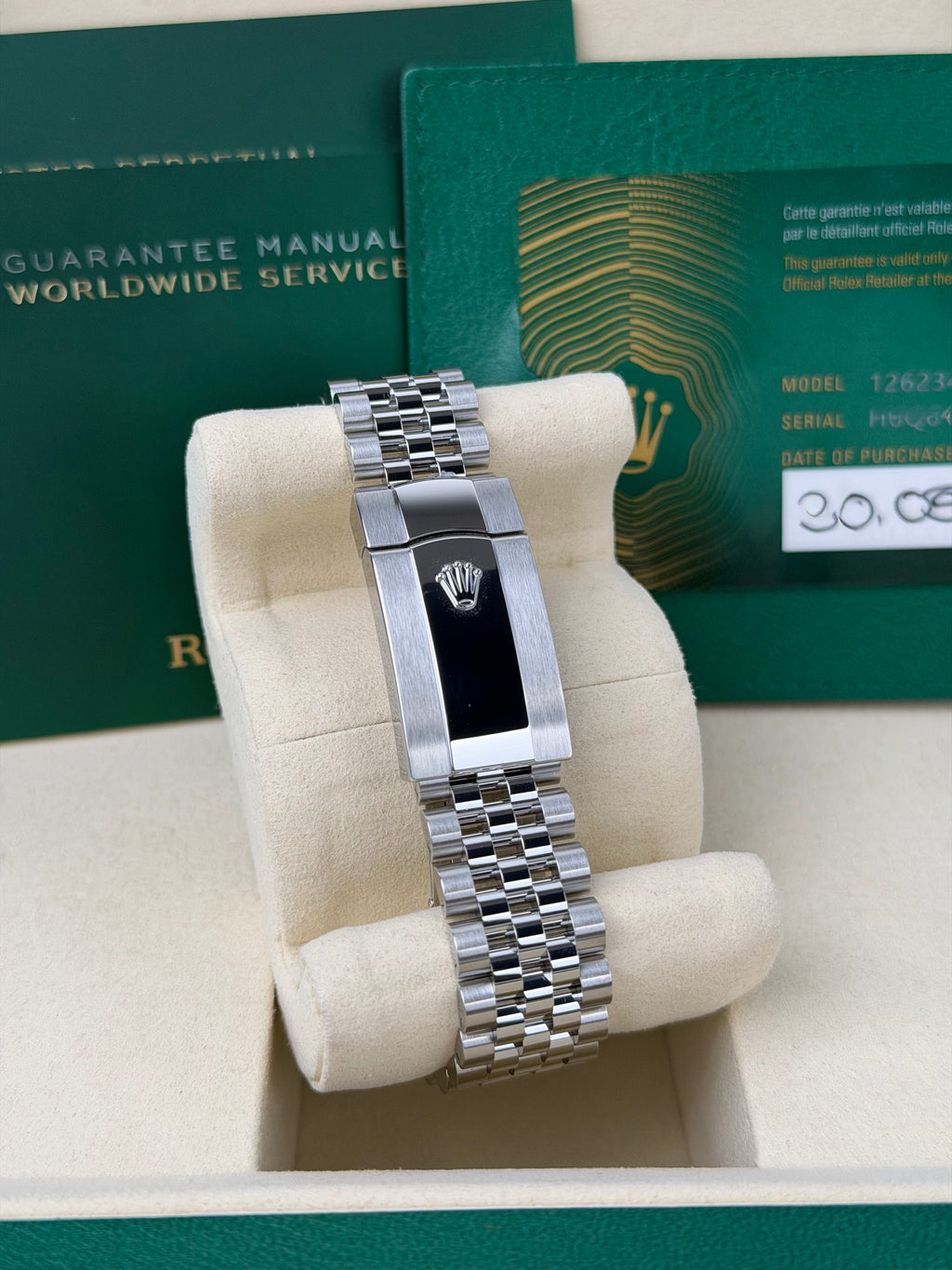 Rolex Datejust 36 Wimbledon 126234 / 2025 / FULL SET / NEU / ERSTKAUFRECHNUNG