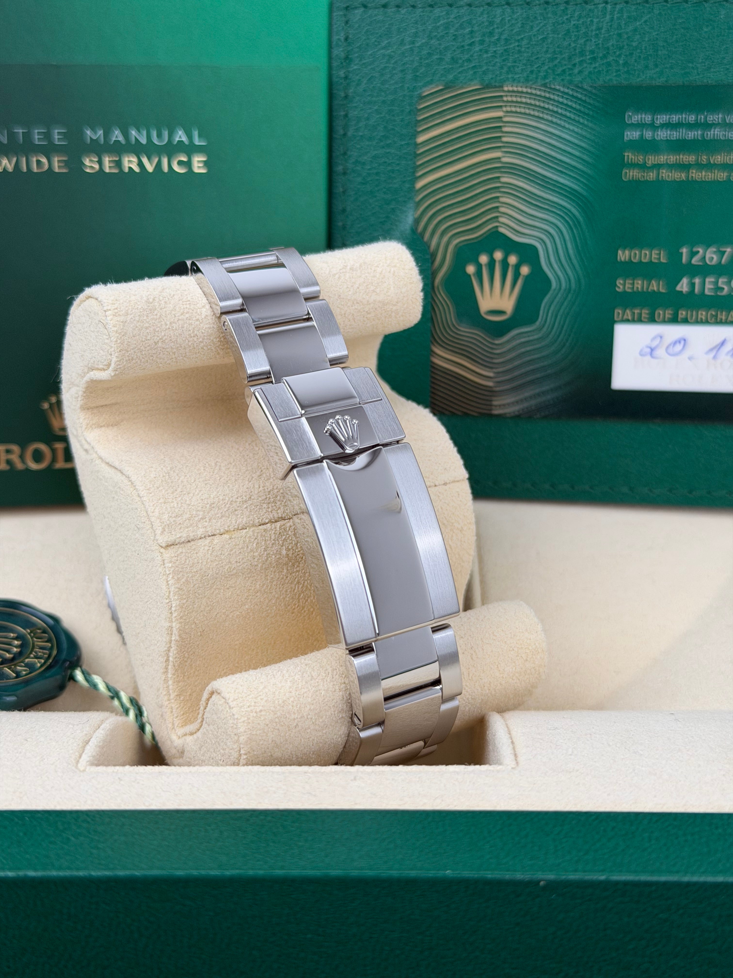 Rolex GMT-Master II Batman 126710BLNR / 2021 / FULL SET / WIE NEU / ERSTKAUFRECHNUNG