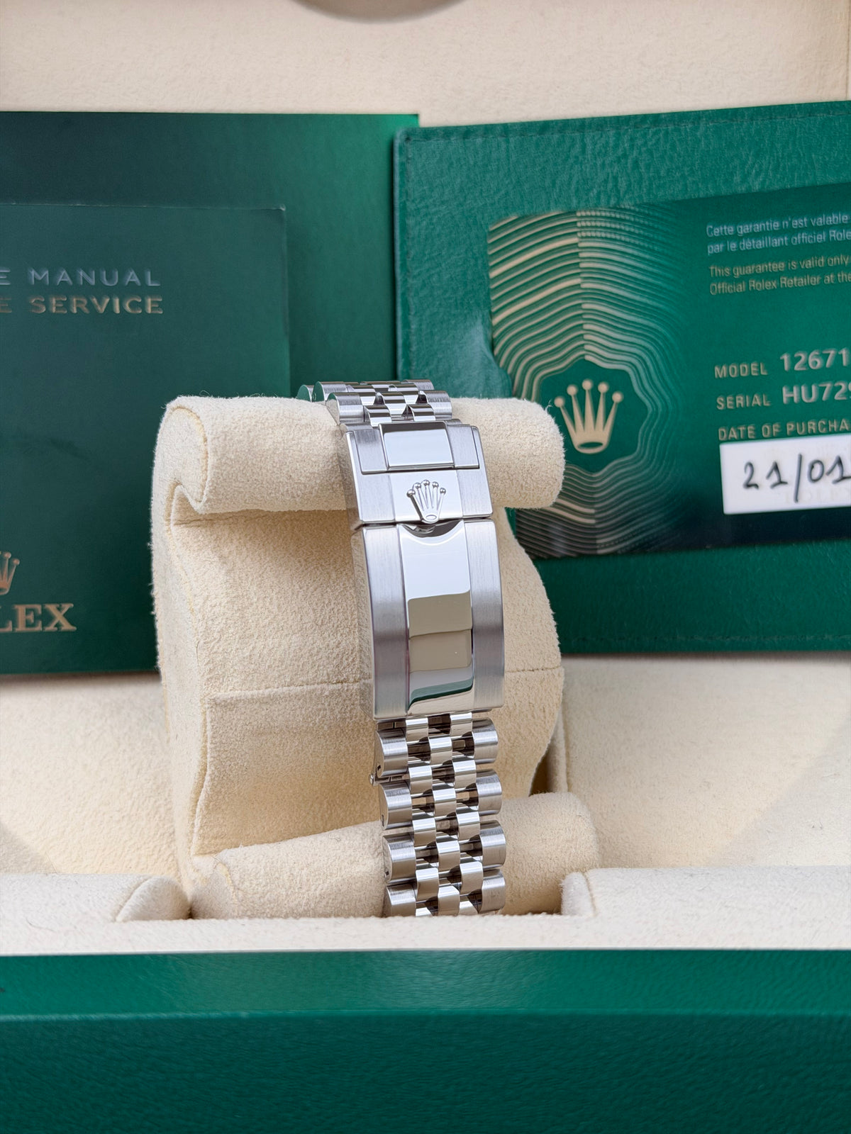 Rolex GMT-Master II Pepsi 126710BLRO / 2021 / FULL SET / WIE NEU