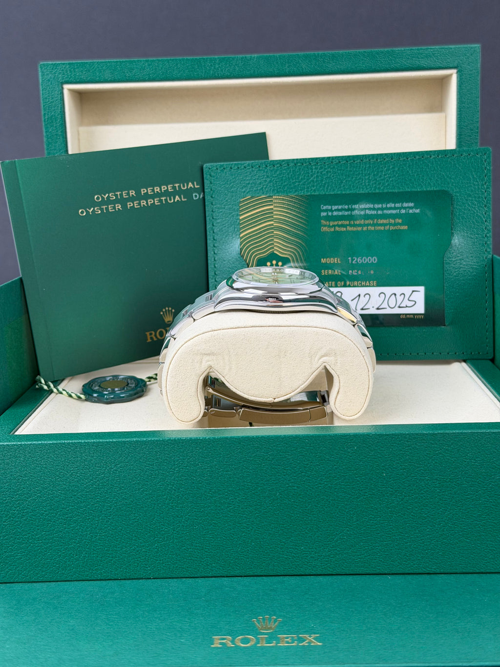Rolex Oyster Perpetual 36 126000 / 2025 / FULL SET / NEU