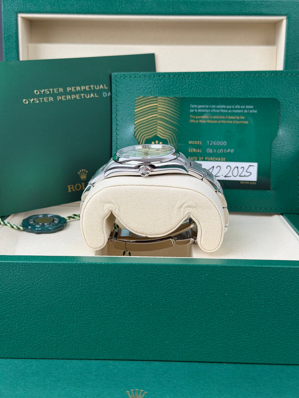 Rolex Oyster Perpetual 36 126000 / 2025 / FULL SET / NEU