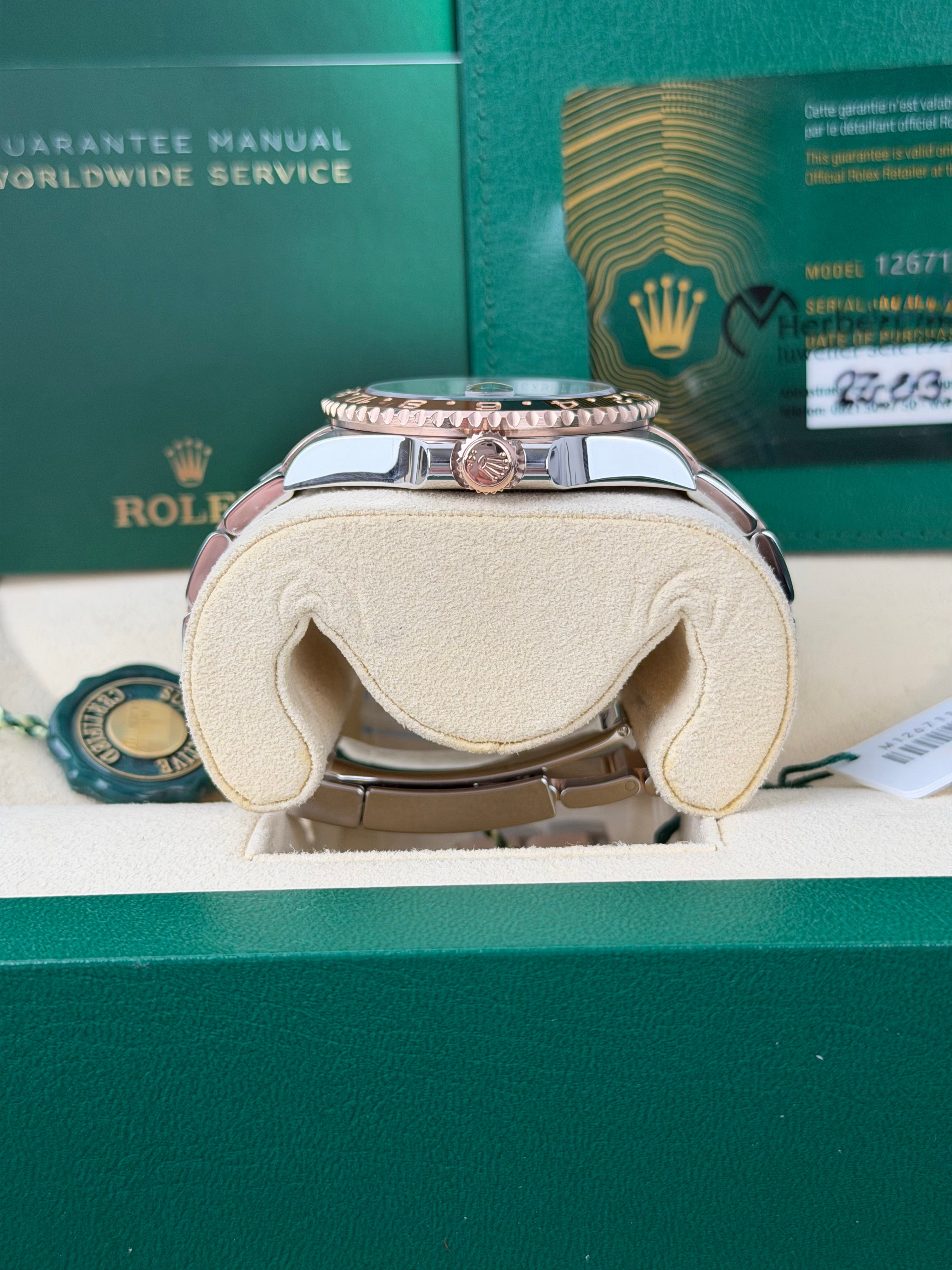 Rolex GMT-Master II ROOTBEER 12711CHNR / 2024 / FULL SET / WIE NEU / ERSTKAUFRECHNUNG