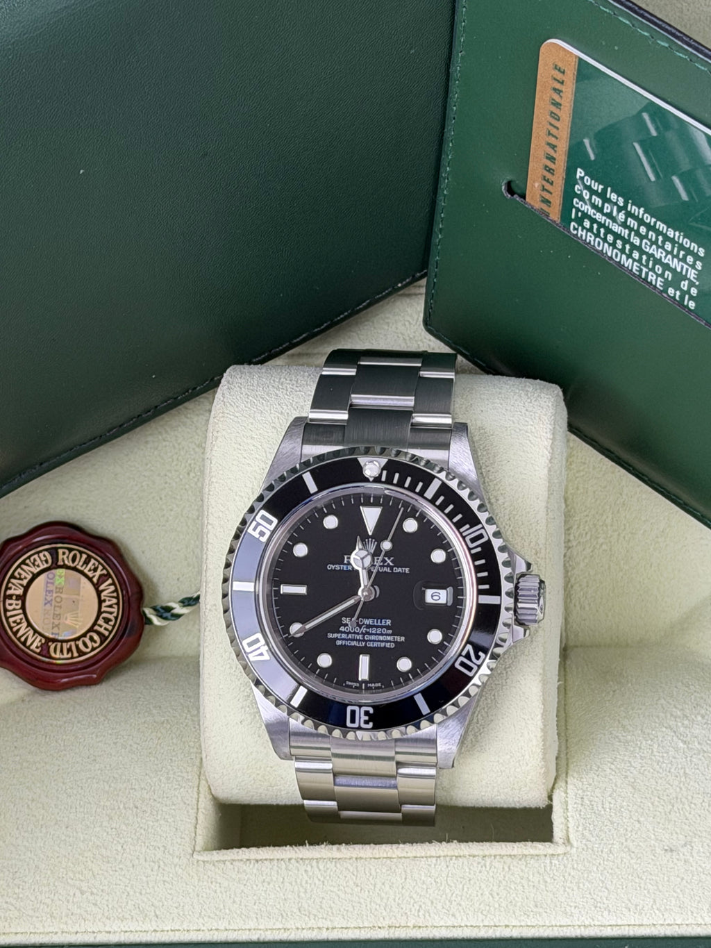 Rolex Sea-Dweller 4000 16600 / 2008 / FULL SET / WIE NEU