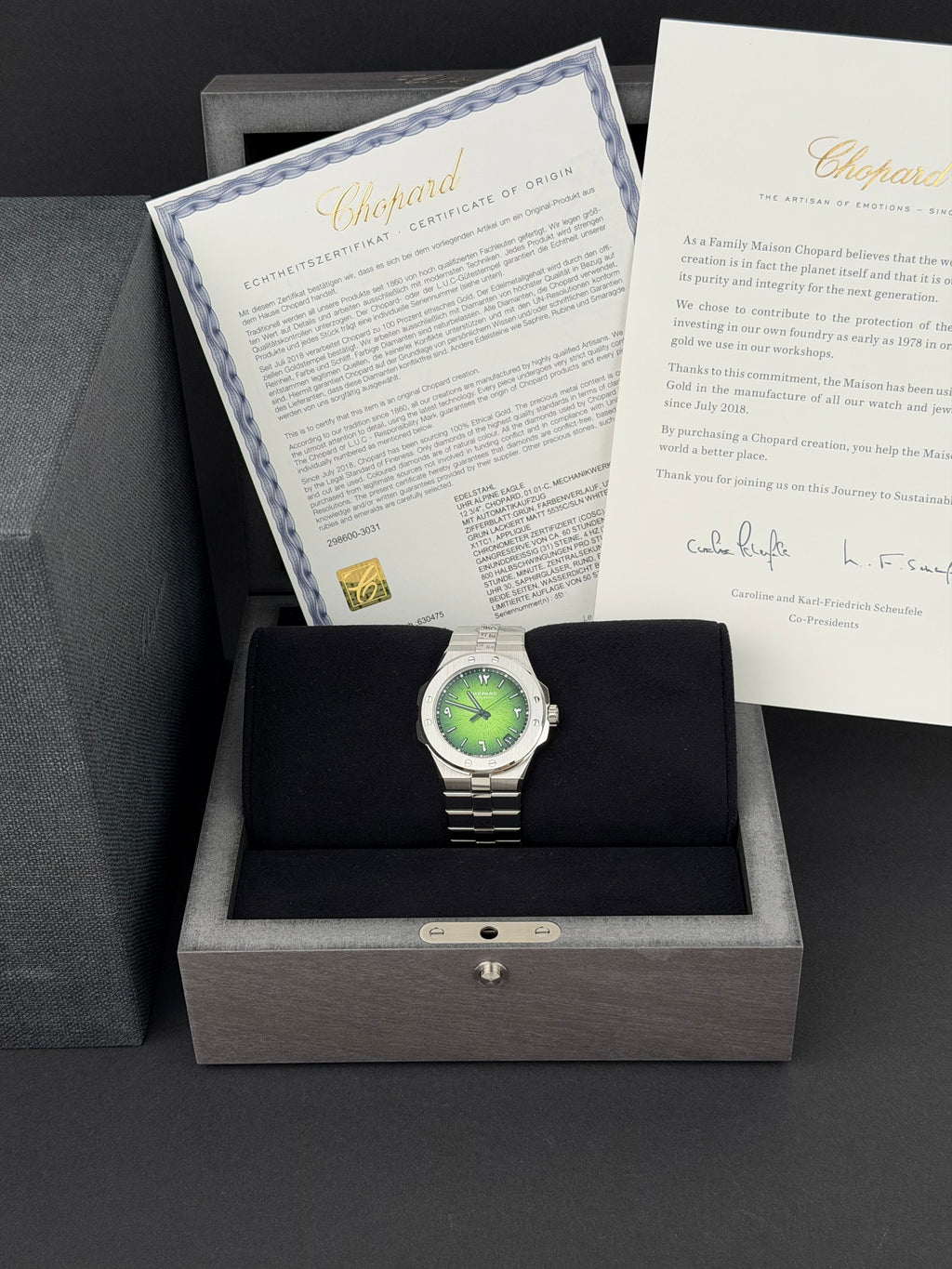 Chopard Alpine Eagle Alfardan 298600-3031 / 2025 / FULL SET / LIMITED 50