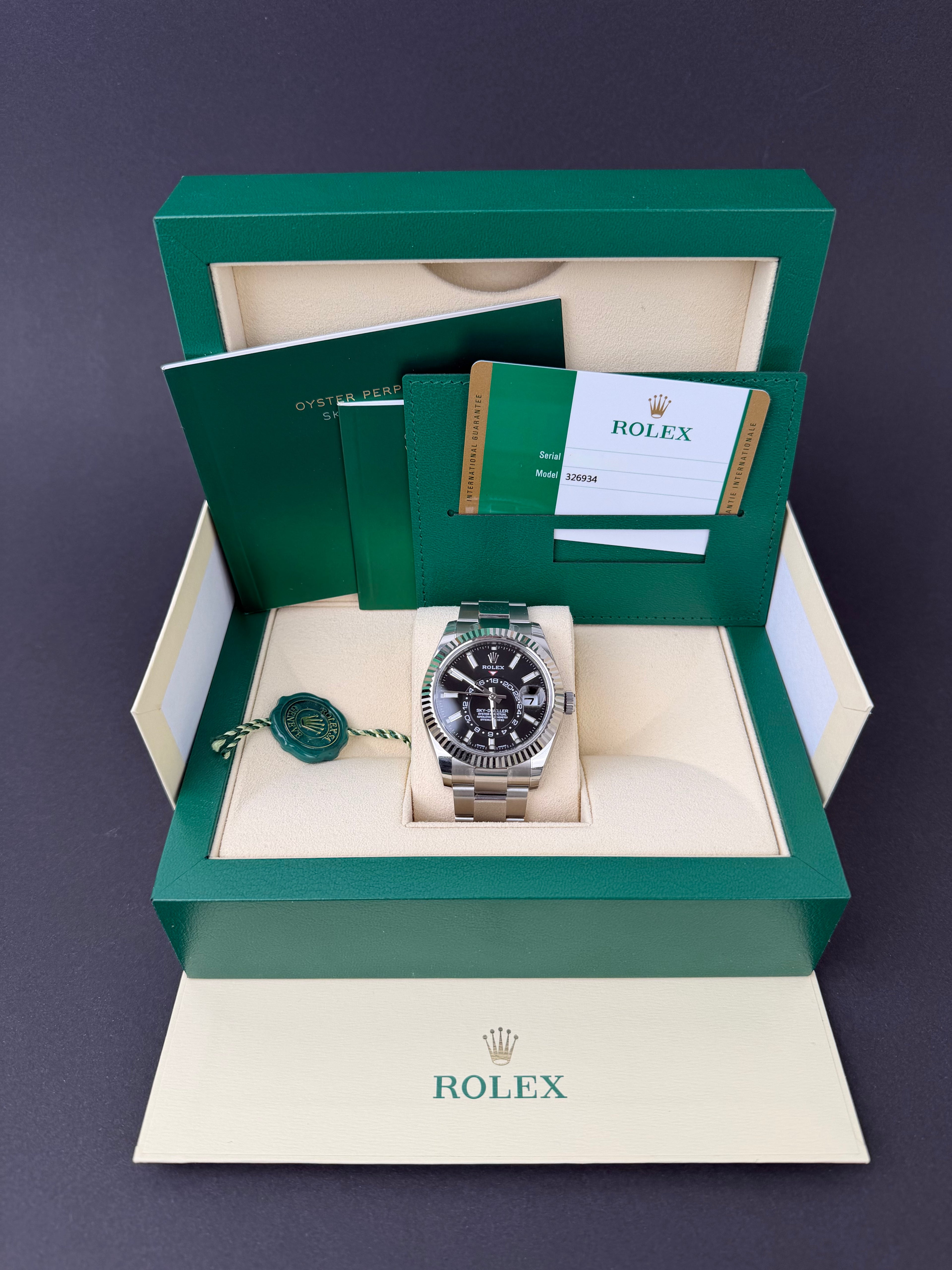 Rolex Sky-Dweller II 326934 / 2020 / FULL SET / NEU / STICKERED
