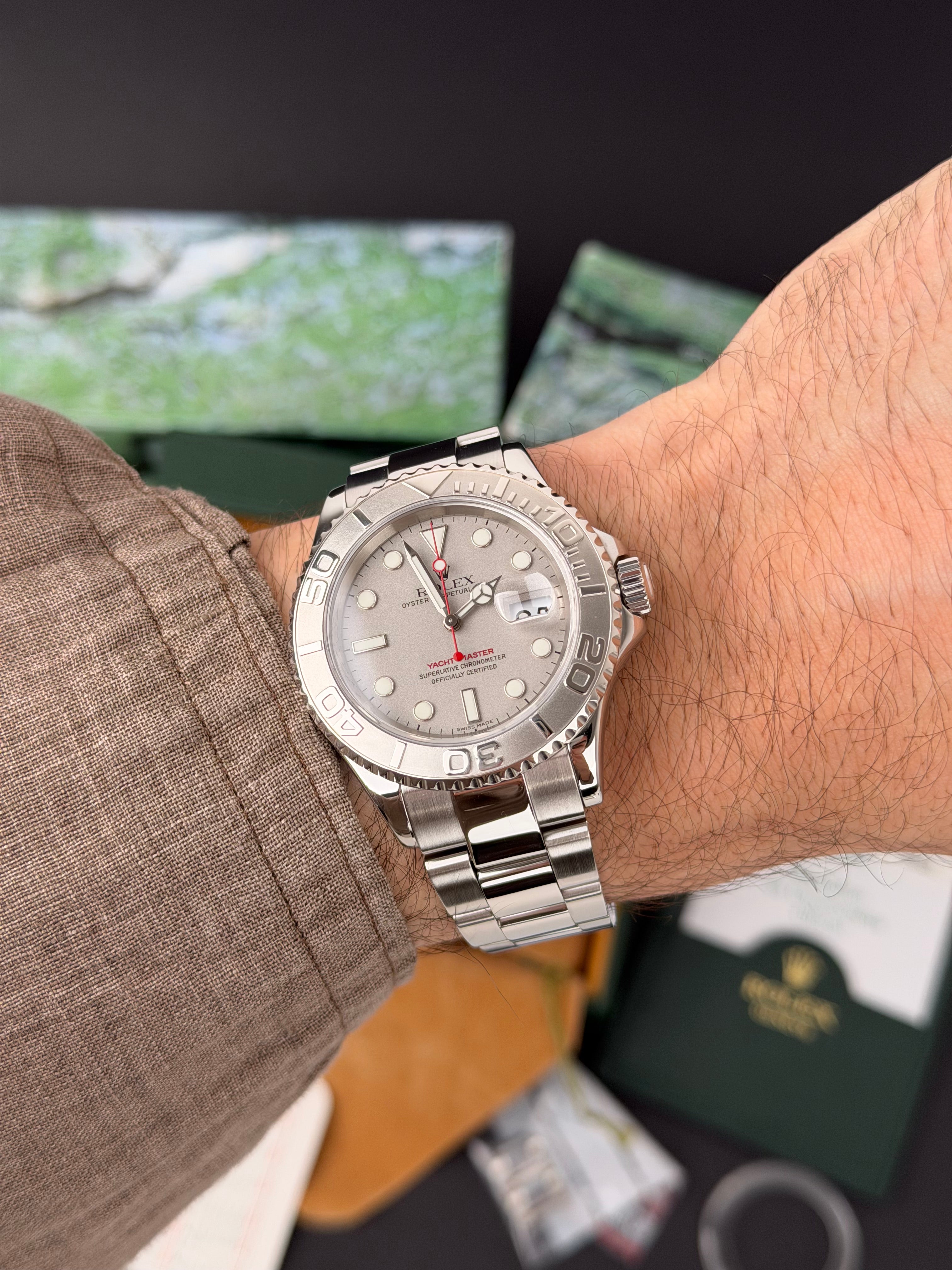 Rolex Yacht Master 40 16622 / 2003 / FULL SET / WIE NEU / COLLECTORS SET