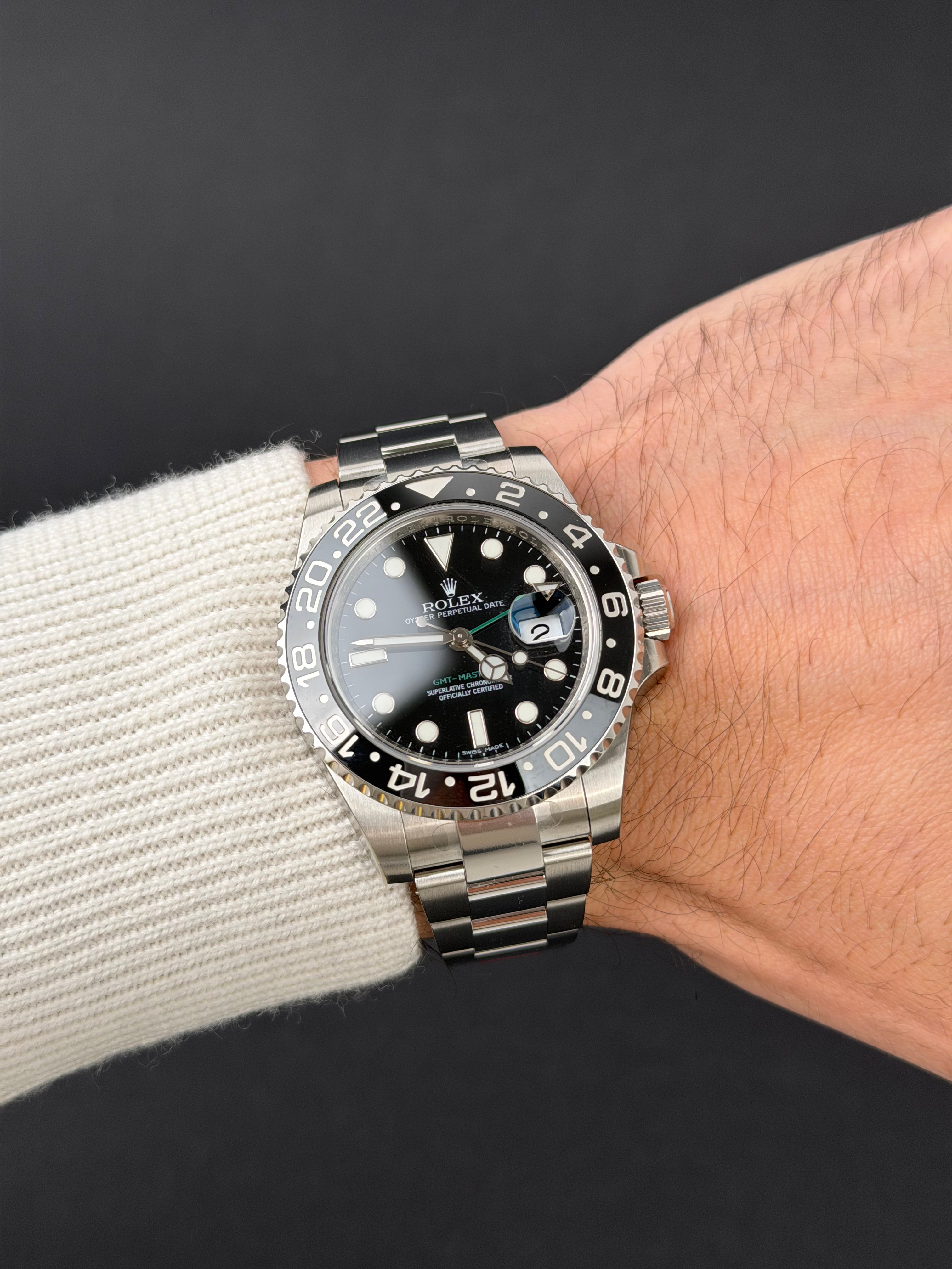 Rolex GMT-Master II 116710LN / 2011 / FULL SET / NEU / STICKERED