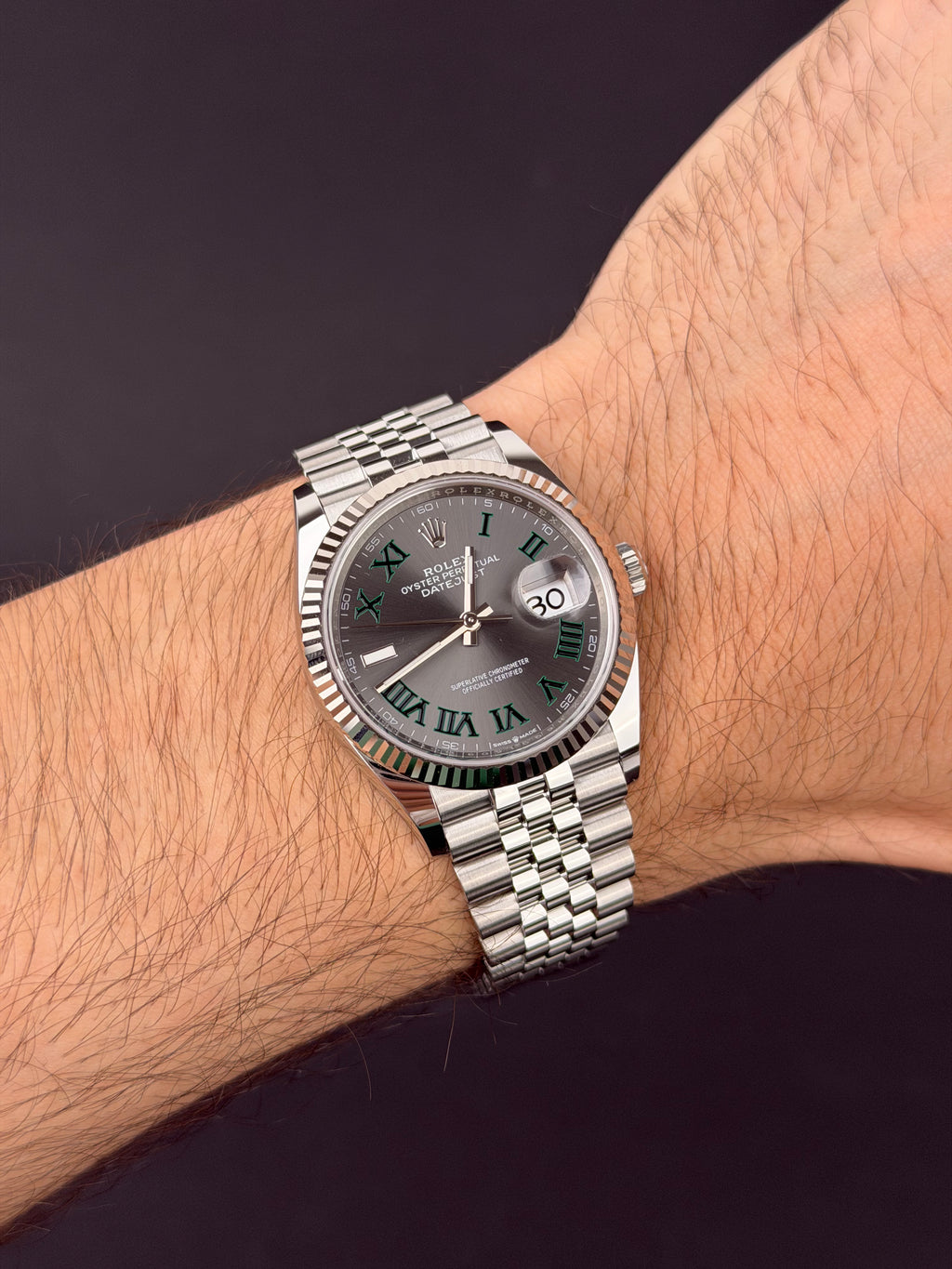 Rolex Datejust 36 Wimbledon 126234 / 2025 / FULL SET / NEU / ERSTKAUFRECHNUNG