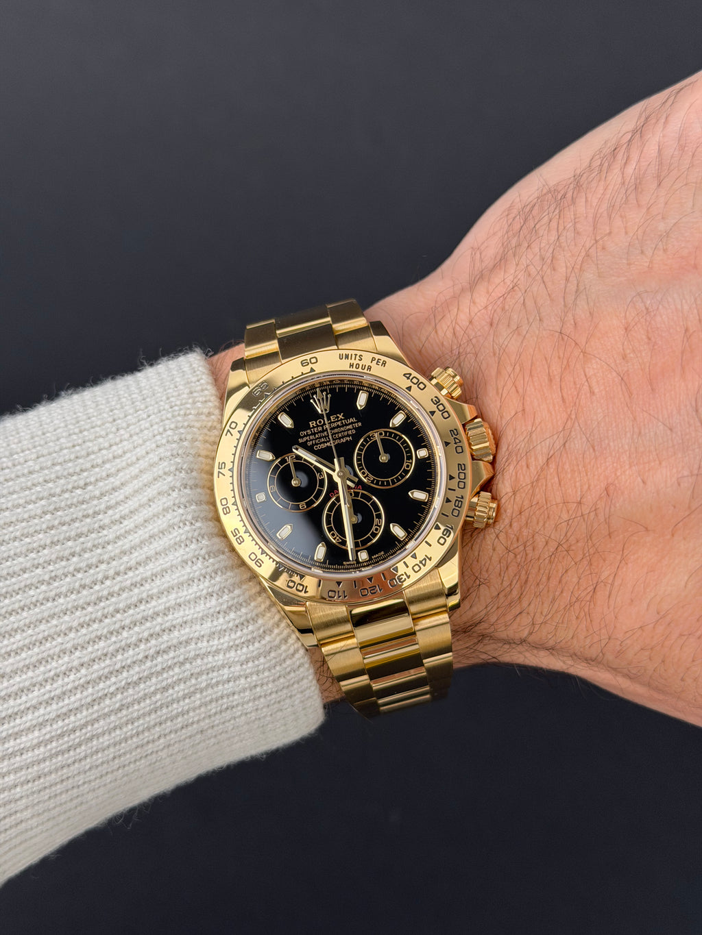 Rolex Daytona 116508 Schwarz / 2022 / FULL SET / WIE NEU / ERSTKAUFRECHNUNG