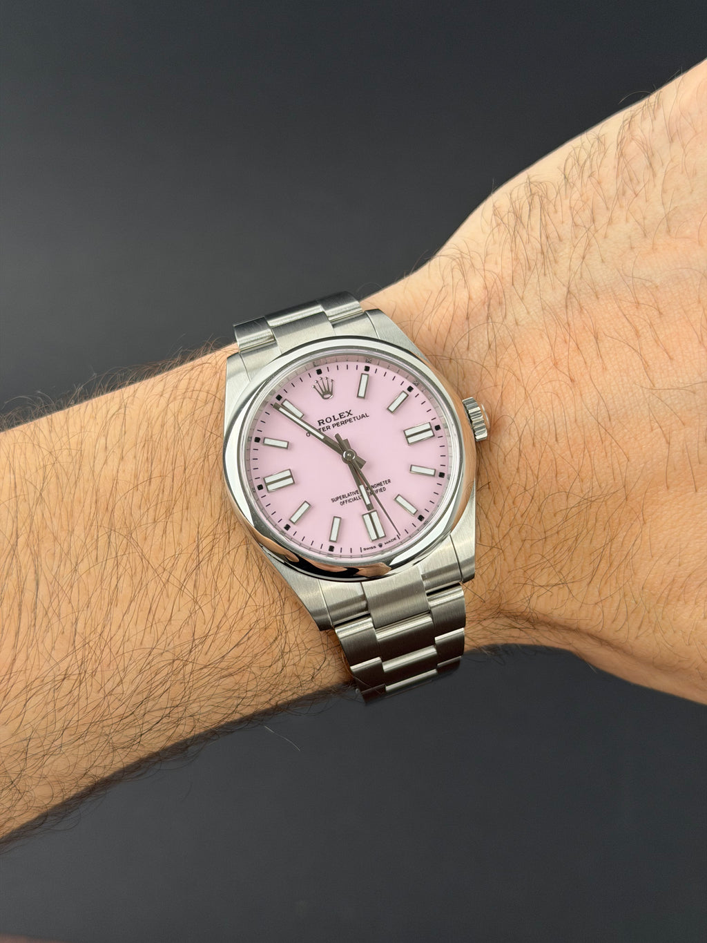 Rolex Oyster Perpetual 41 Candy Pink 134300 / 2026 / FULL SET / NEU / ERSTKAUFRECHNUNG
