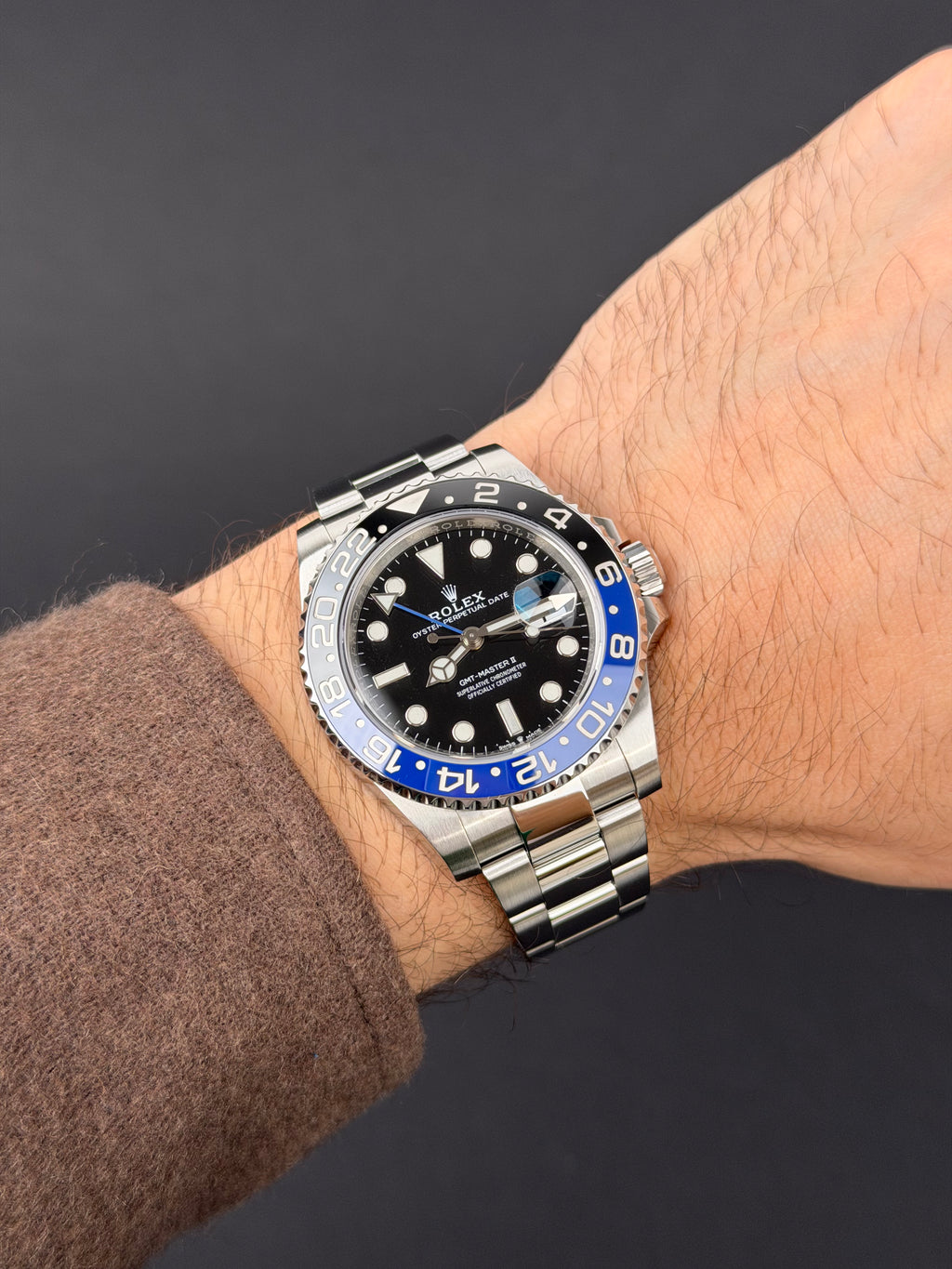 Rolex GMT-Master II Batman 126710BLNR / 2021 / FULL SET / WIE NEU / ERSTKAUFRECHNUNG