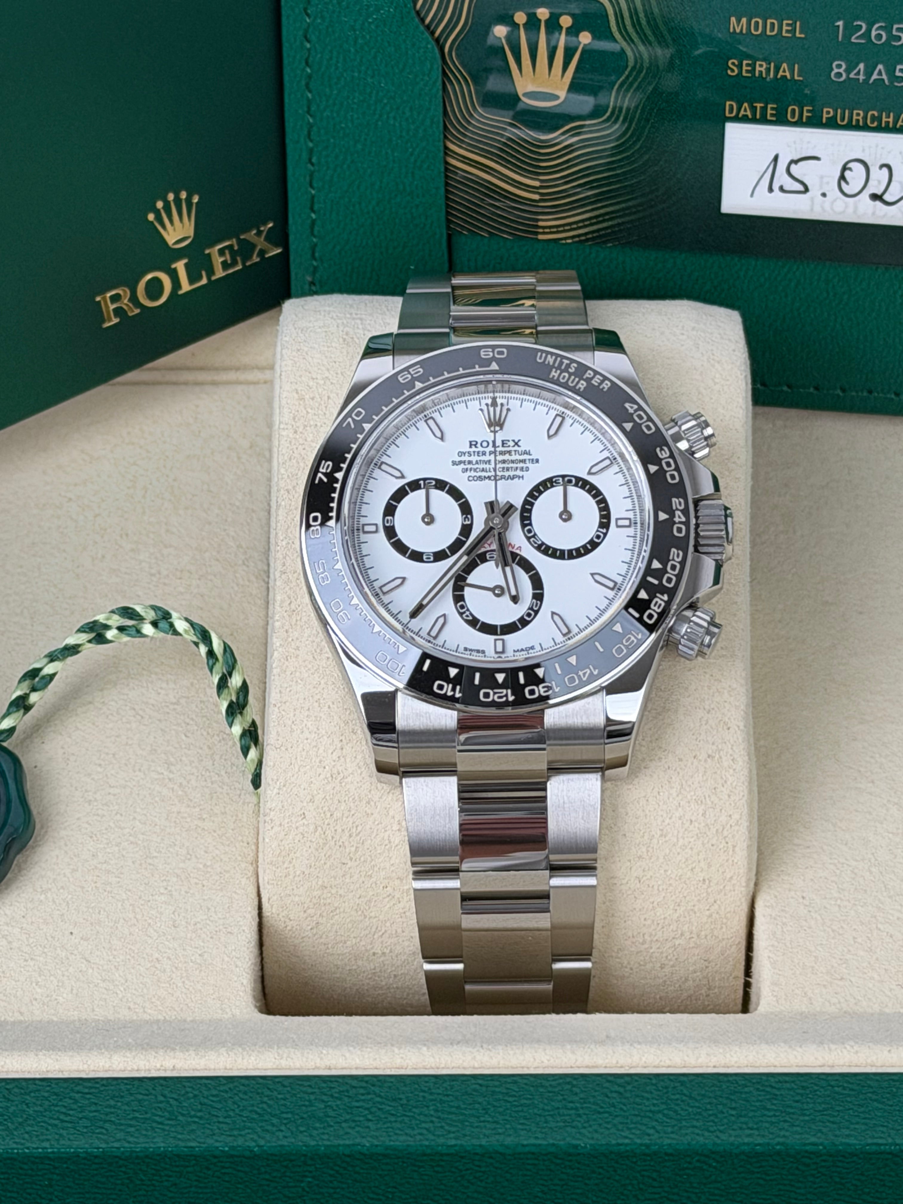 Rolex Daytona Panda 126500LN / 2026 / FULL SET / NEU