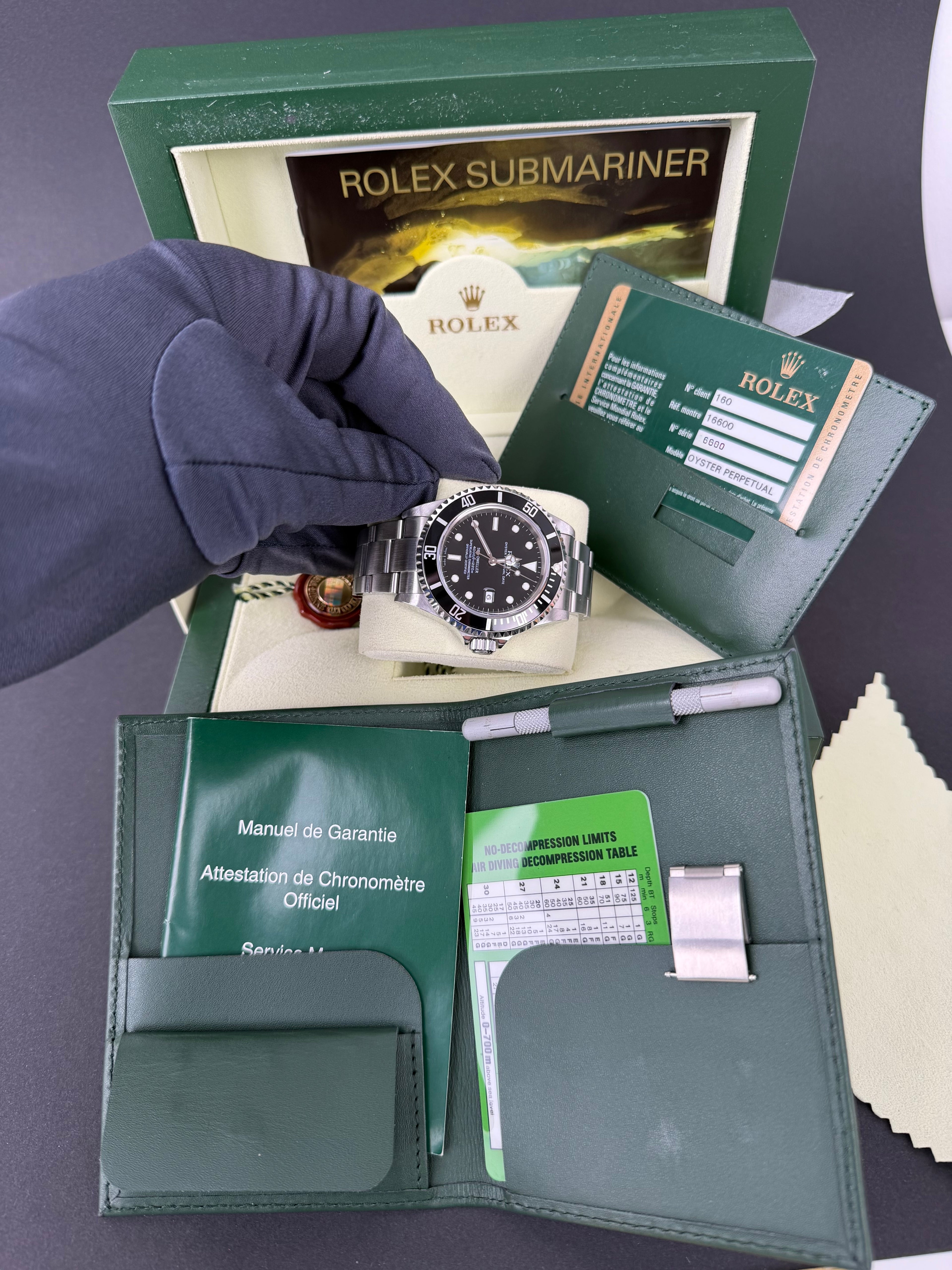 Rolex Sea-Dweller 4000 16600 / 2008 / FULL SET / WIE NEU