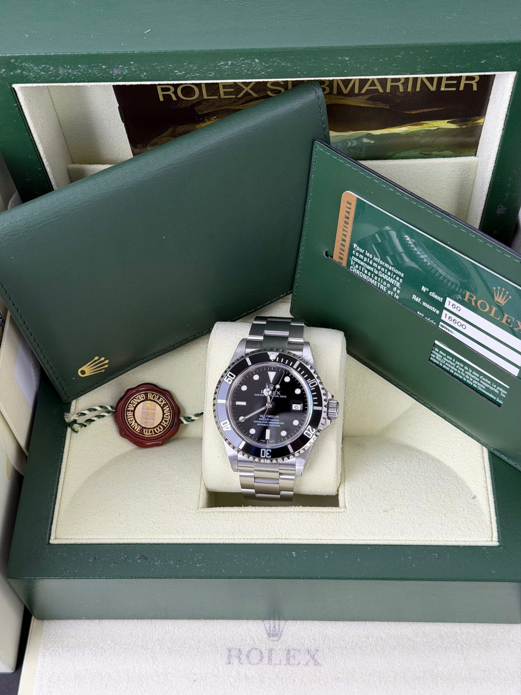 Rolex Sea-Dweller 4000 16600 / 2008 / FULL SET / WIE NEU