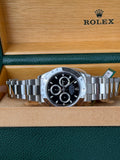 Rolex Daytona Schwarz 116520 / 2004 / Full Set / Neu / Collectors Set