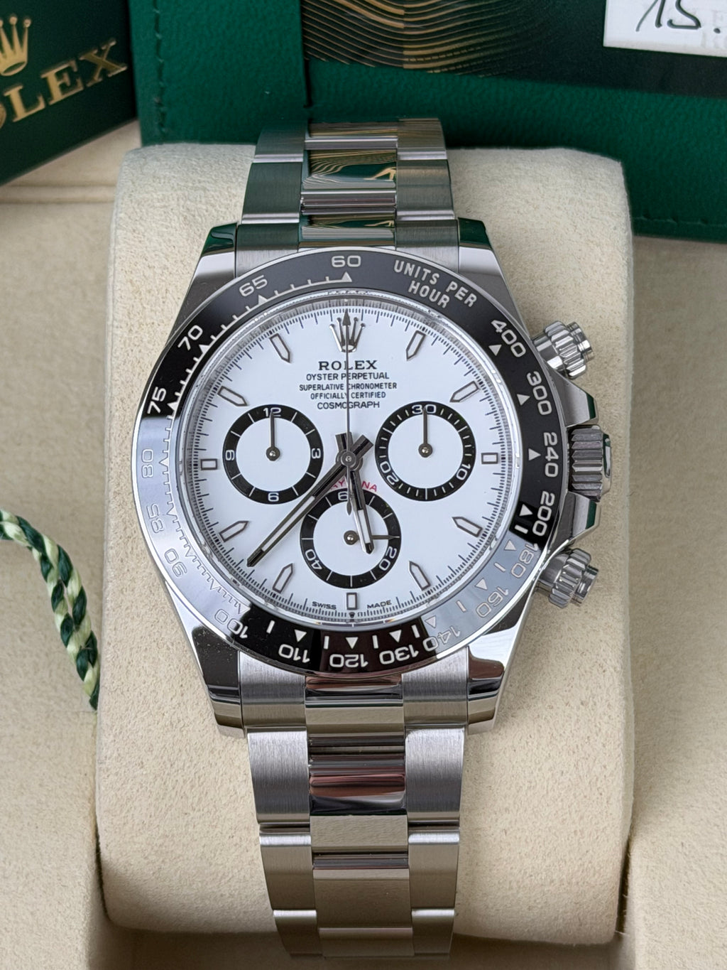 Rolex Daytona Panda 126500LN / 2026 / FULL SET / NEU