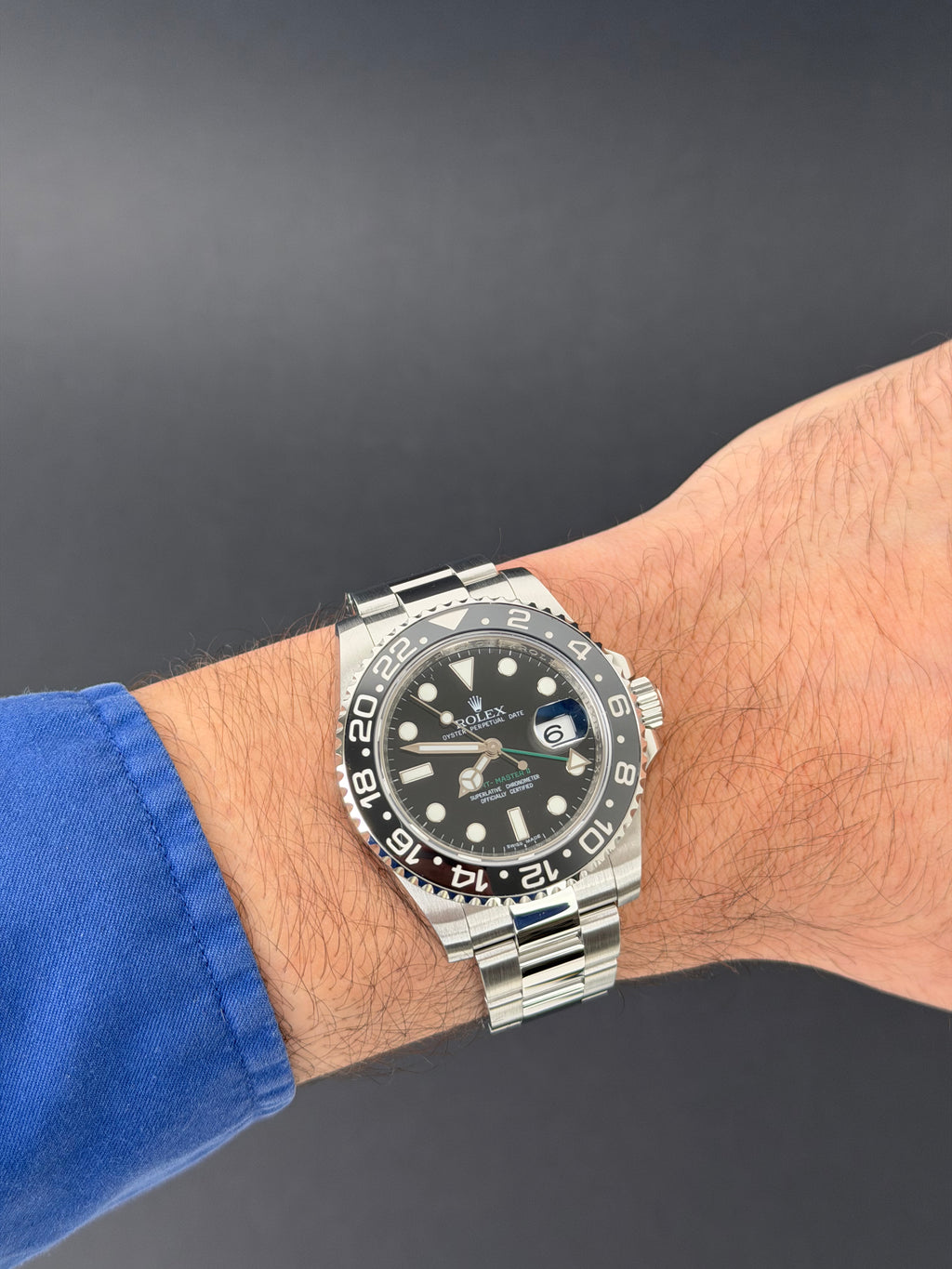 Rolex GMT-Master II 116710LN / 2009 / FULL SET / WIE NEU