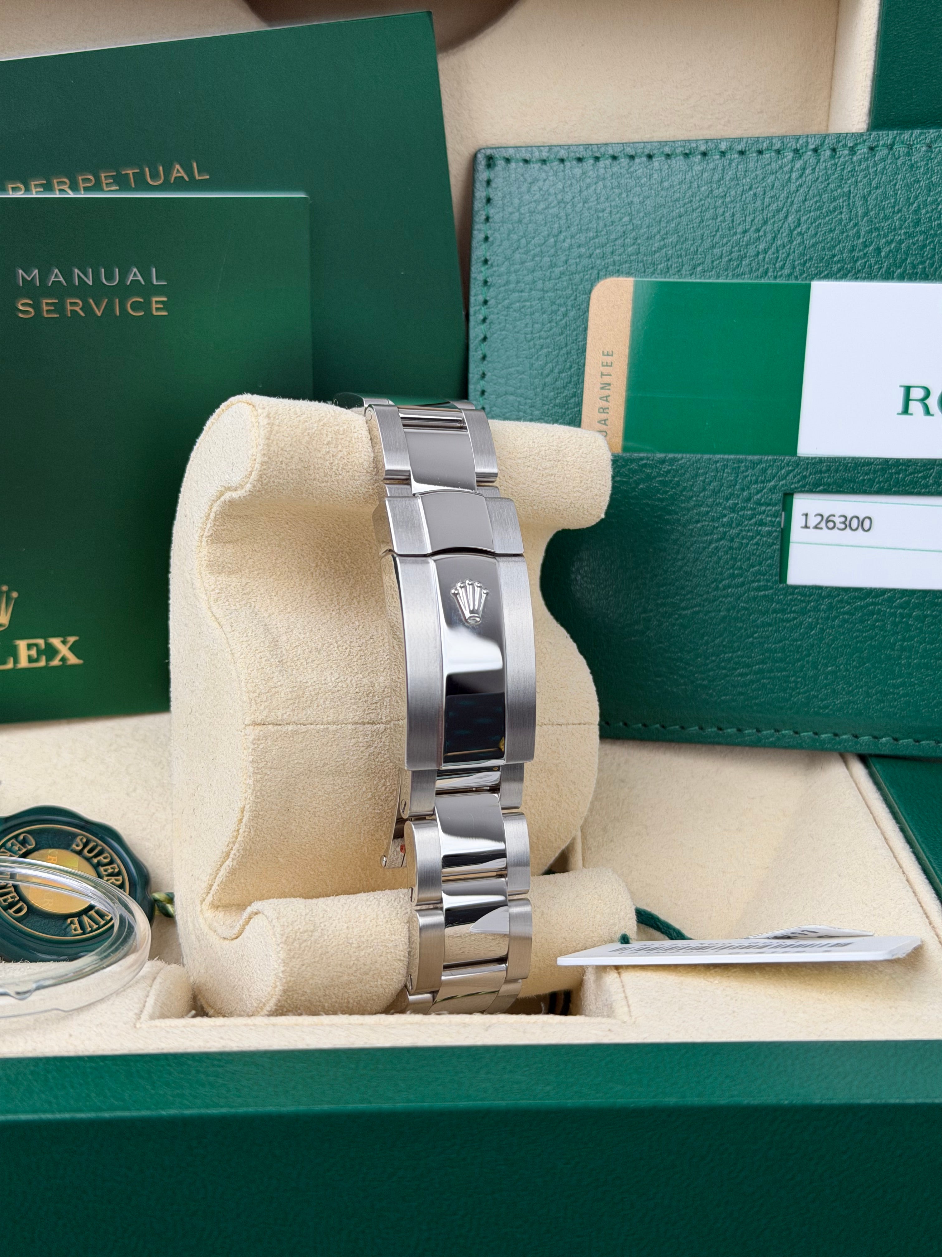 Rolex Datejust 126300 / 2018 / FULL SET / WIE NEU