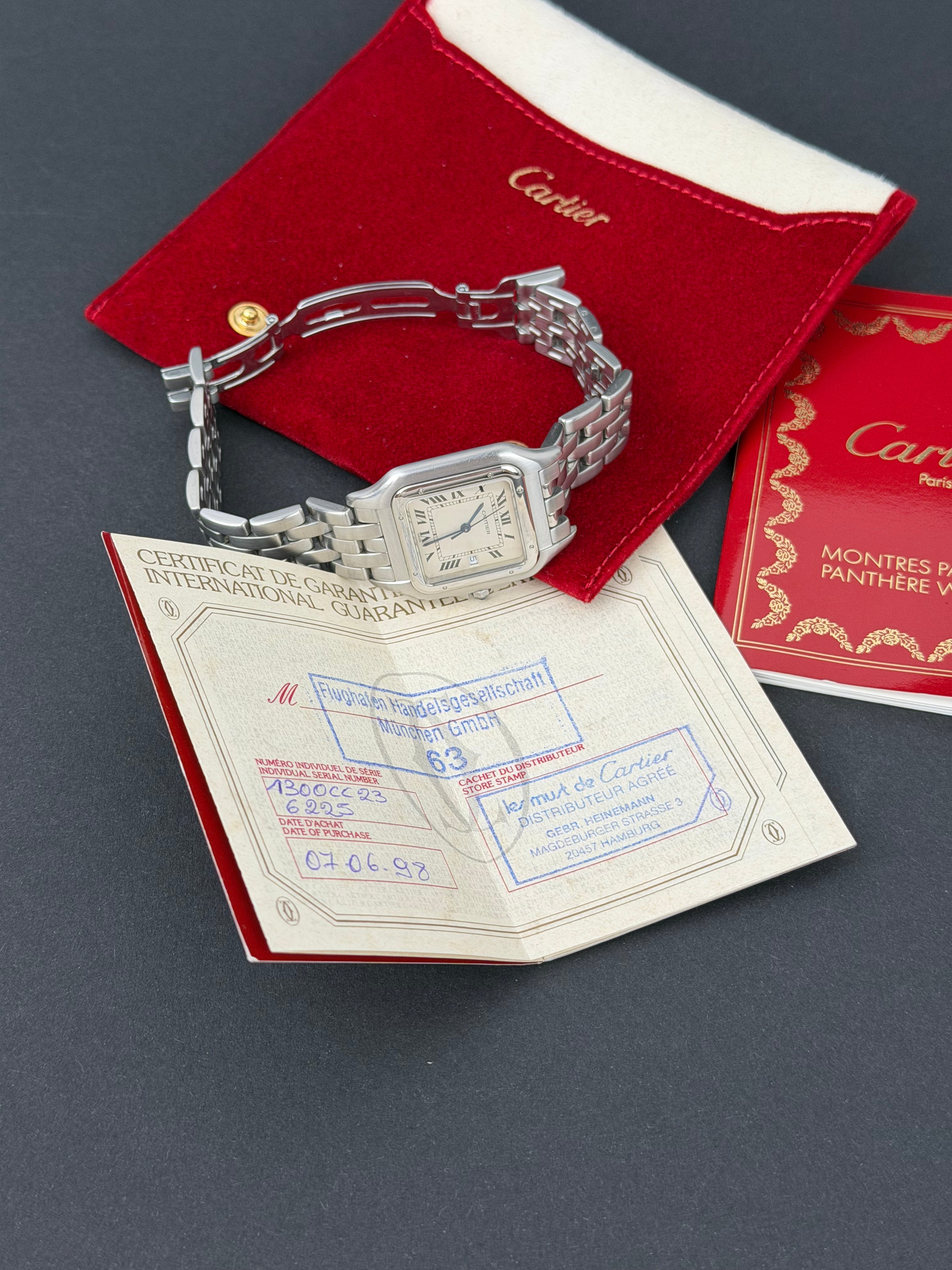 Cartier Panthere 1300 / 1998 / PAPER / PERFECT CONDITION