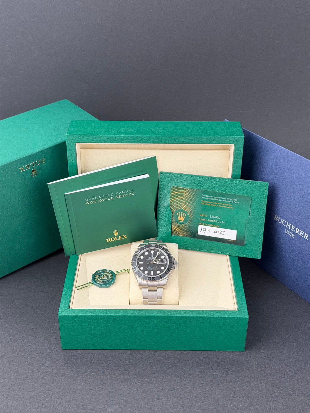 Rolex Yacht-Master 42 226627 Titan / 2025 / FULL SET / NEU / ERSTKAUFRECHNUNG