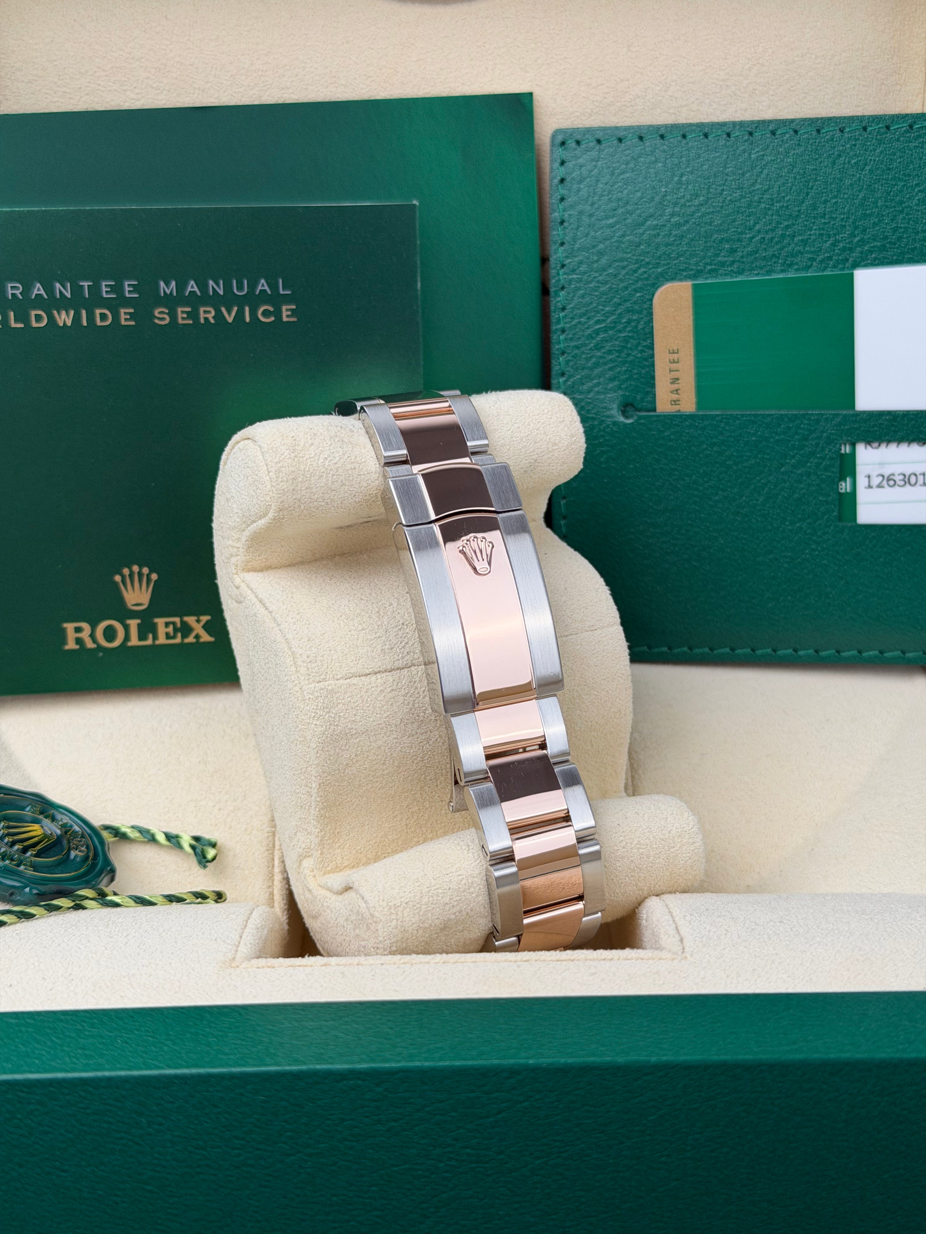 Rolex Datejust 41 126301 Sundust / 2017 / FULL SET / SEHR GUT / ERSTKAUFRECHNUNG