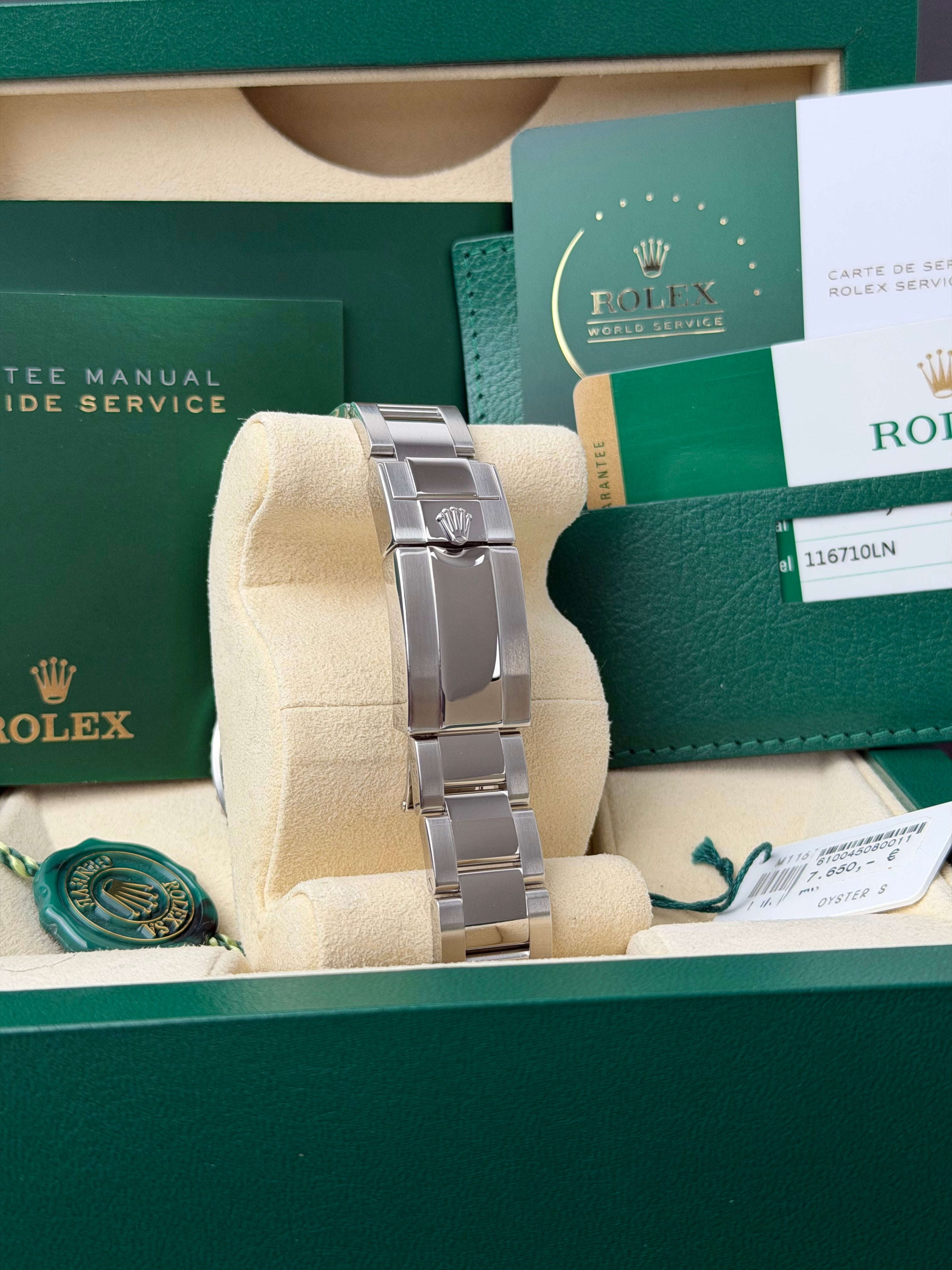 Rolex GMT-Master II 116710LN / 2016 / FULL SET / WIE NEU / ERSTKAUFRECHNUNG / ROLEX SERVICE