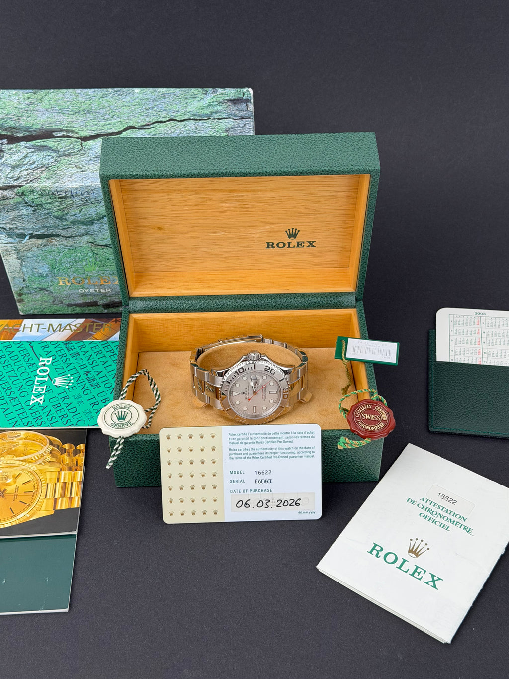 Rolex Yacht Master 40 16622 / 2002 / FULL SET / SEHR GUT / ROLEX CPO 2026