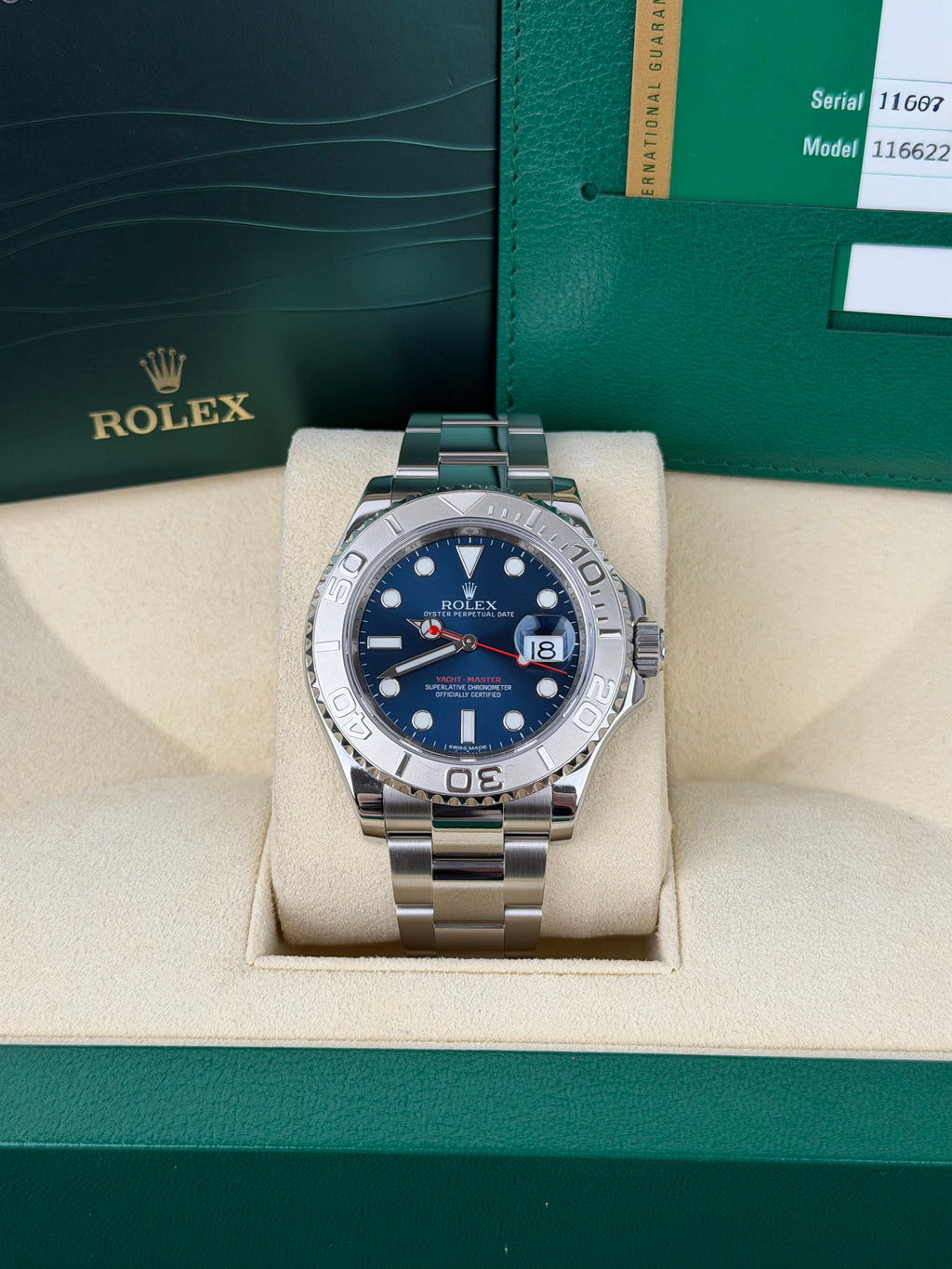 Rolex Yacht Master 40 116622 / 2015 / FULL SET / SEHR GUT / ROLEX SERVICE 2026