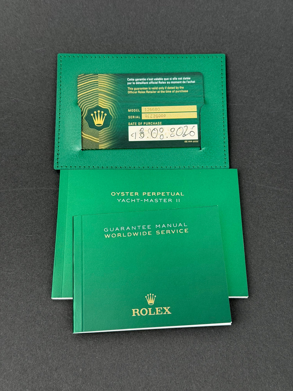 Rolex Yacht-Master II 126680 / 2026 / FULL SET / NEU / ERSTKAUFRECHNUNG
