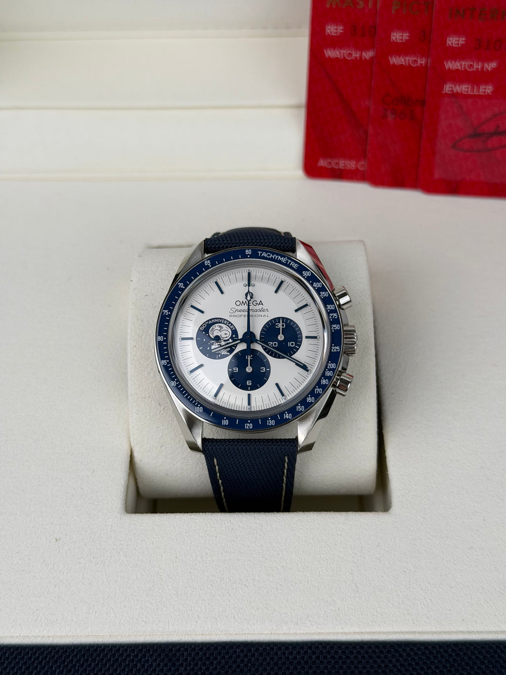 Omega Speedmaster Professional Moonwatch Snoopy / 2025 / FULL SET / NEU