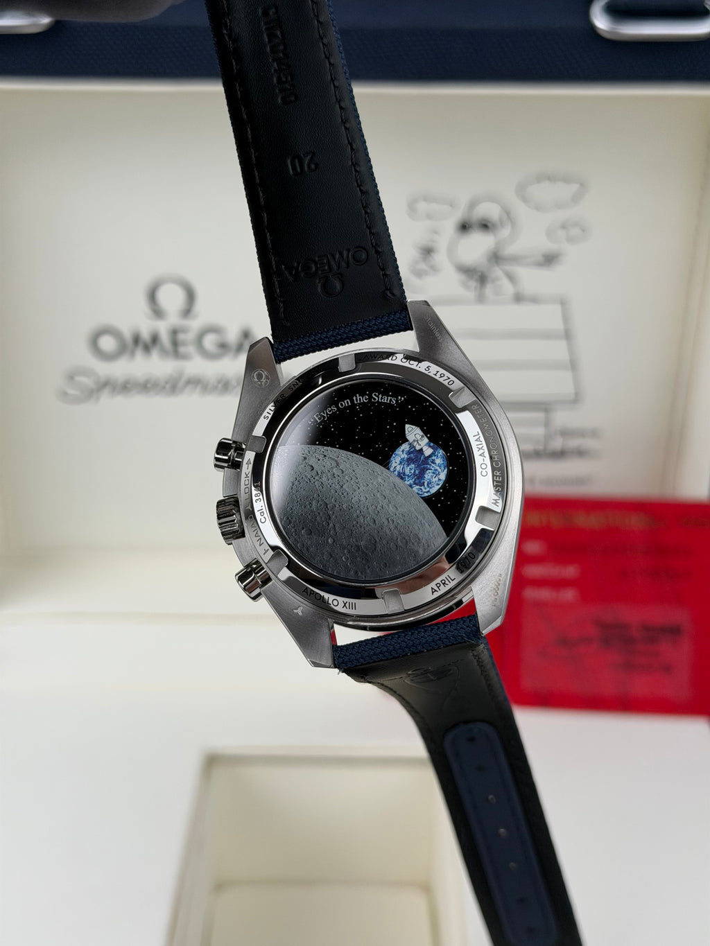 Omega Speedmaster Professional Moonwatch Snoopy / 2025 / FULL SET / NEU