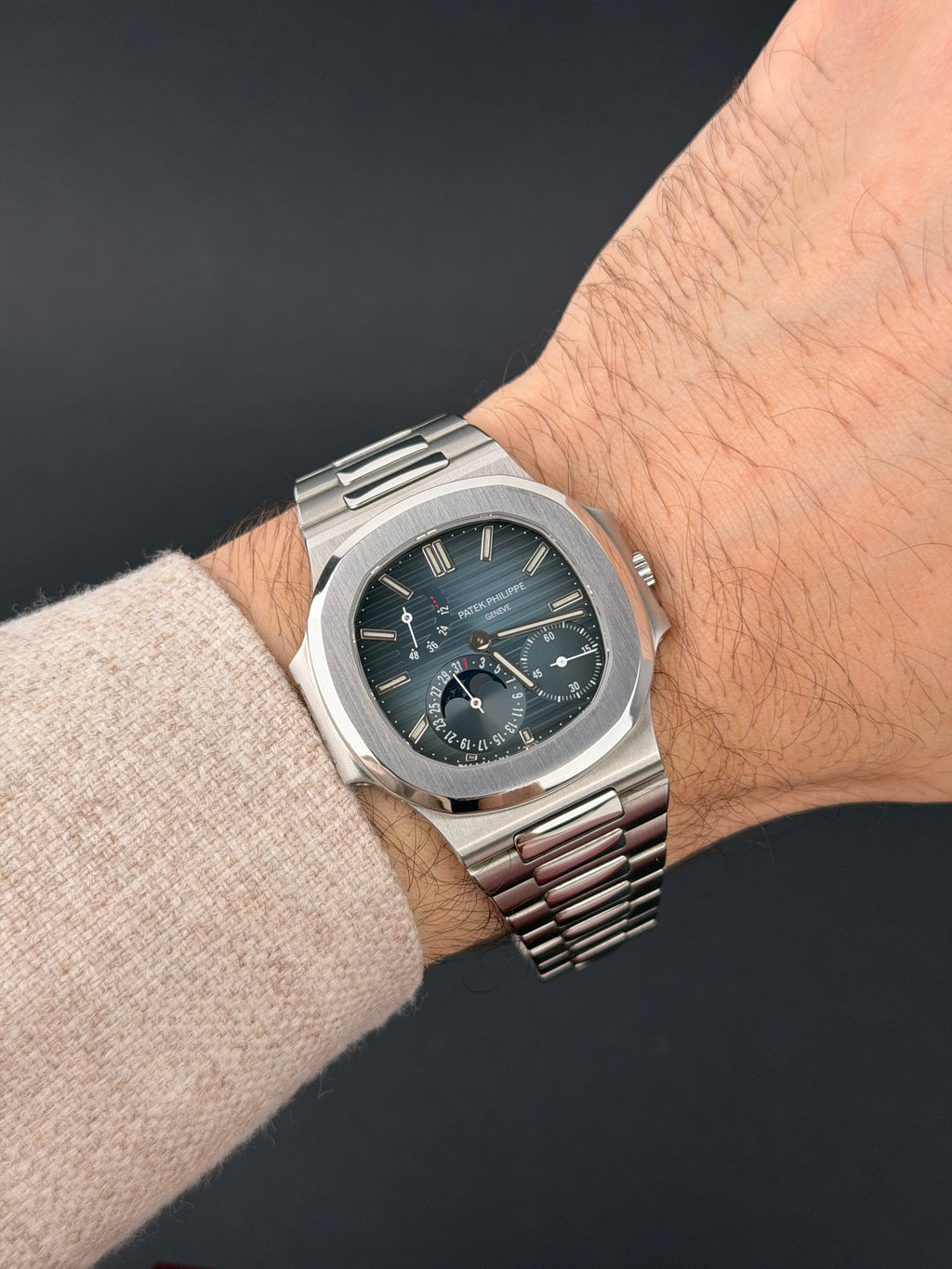 Patek Philippe Nautilus 3712 / 2006 / FULL SET / WIE NEU / ERSTKAUFRECHNUNG / COLLECTORS SET