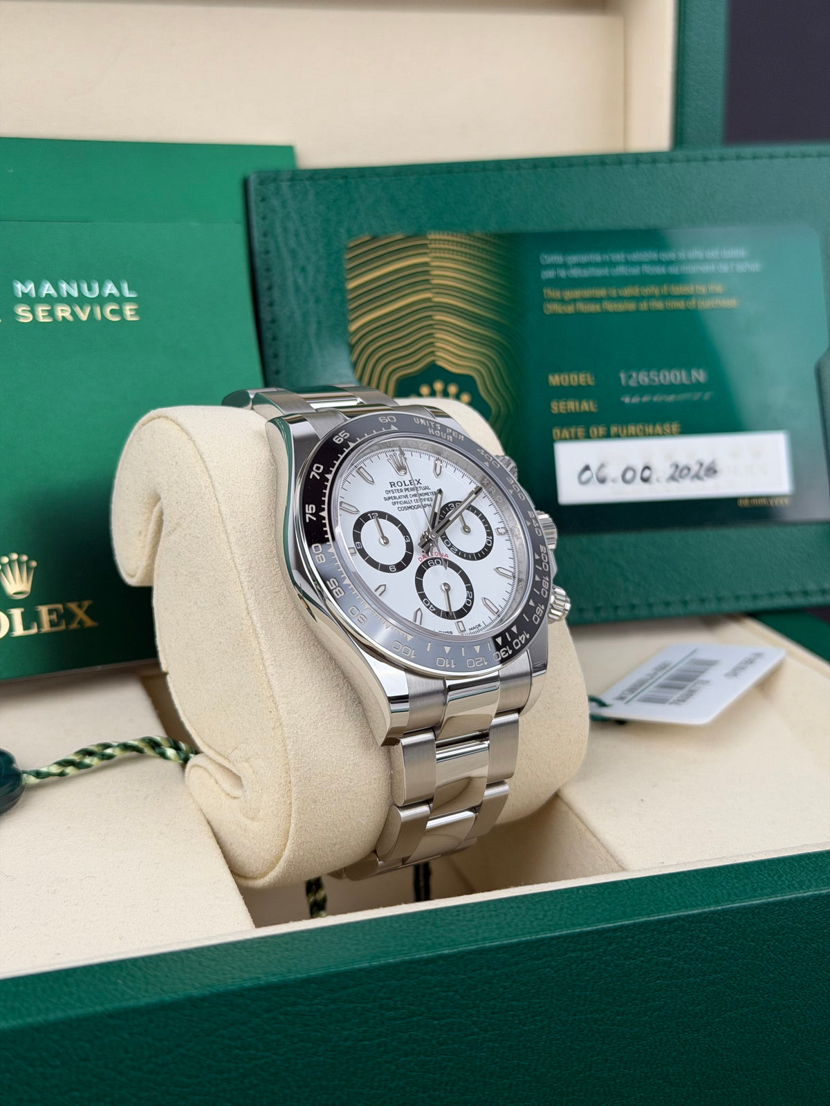 Rolex Daytona 126500LN Panda / 2026 / FULL SET / SEHR GUT